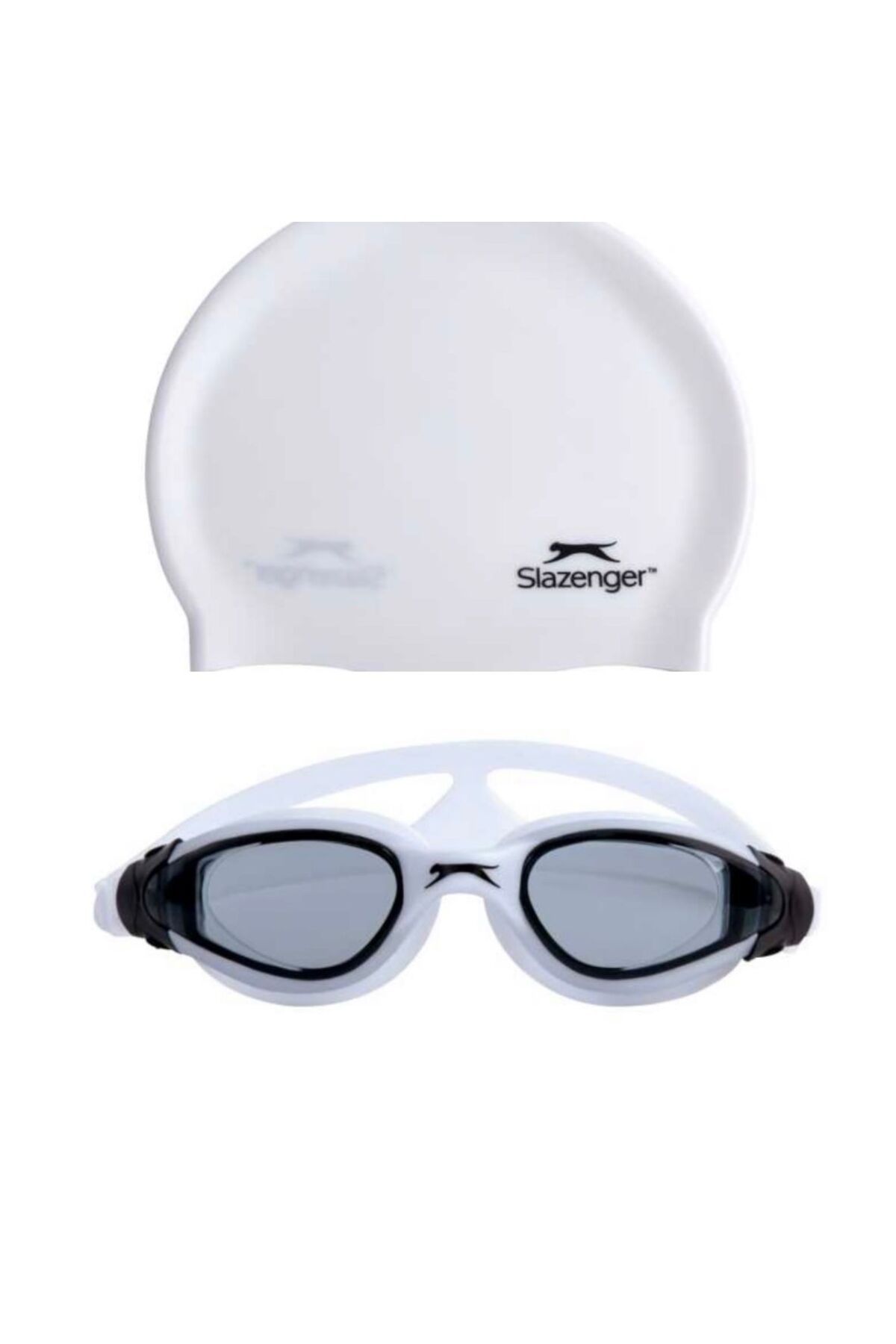 Slazenger Junior Yüzücü Gözlüğü Aero GS16 SmokeSilverSlver+BONE