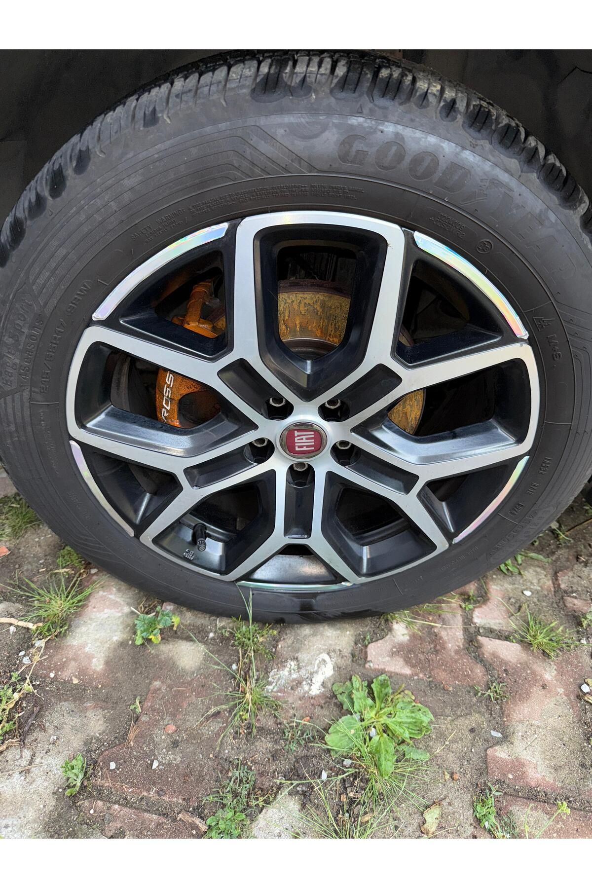 Fiat Egea Cross Jant Sticker Hologram