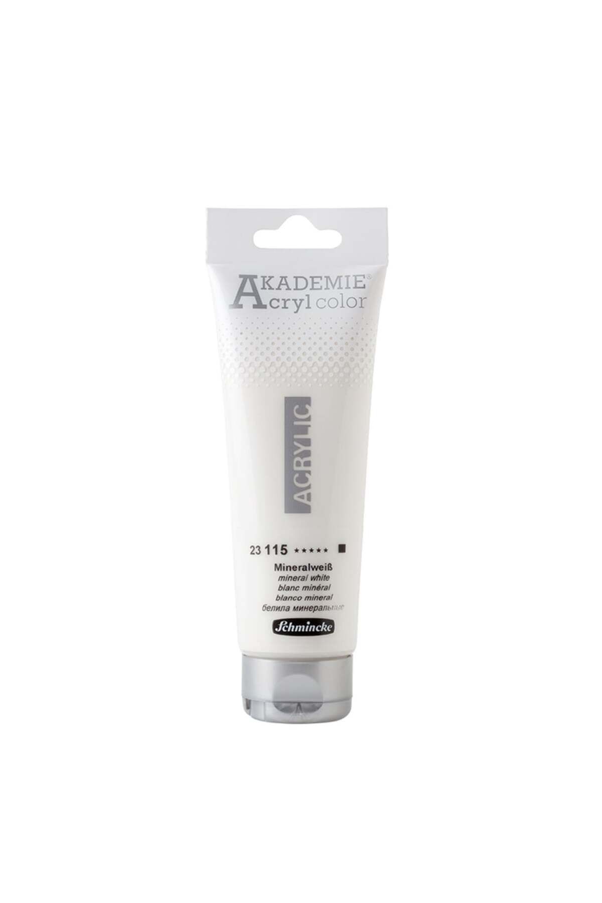 Schmincke Akademie Akrilik Boya 120 ml 115 Mineral White