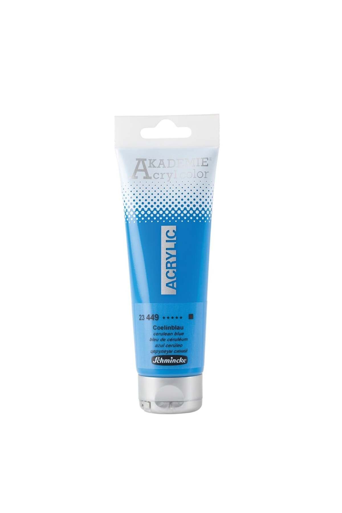 Schmincke Akademie Akrilik Boya 120 ml 449 Cerulean Blue