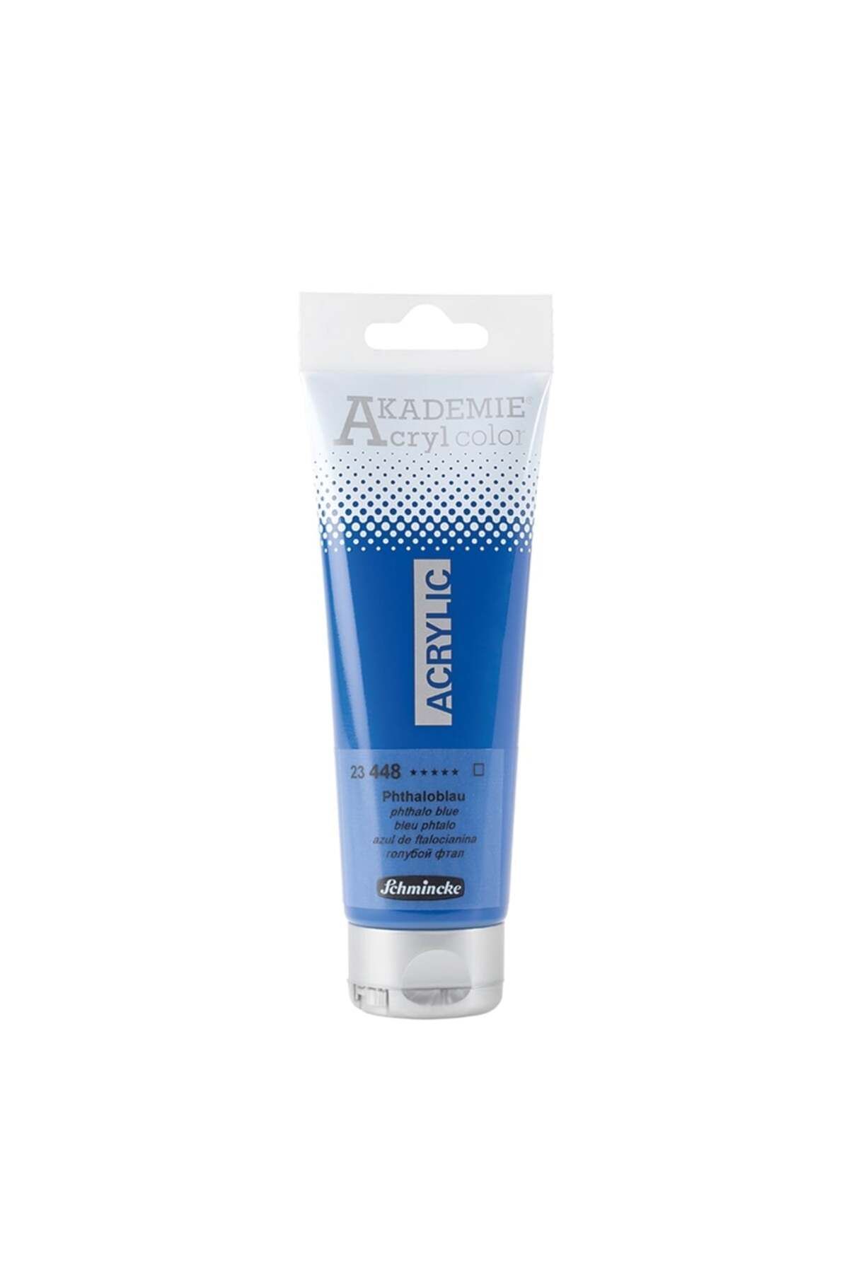 Schmincke Akademie Akrilik Boya 120 ml 448 Phthalo Blue