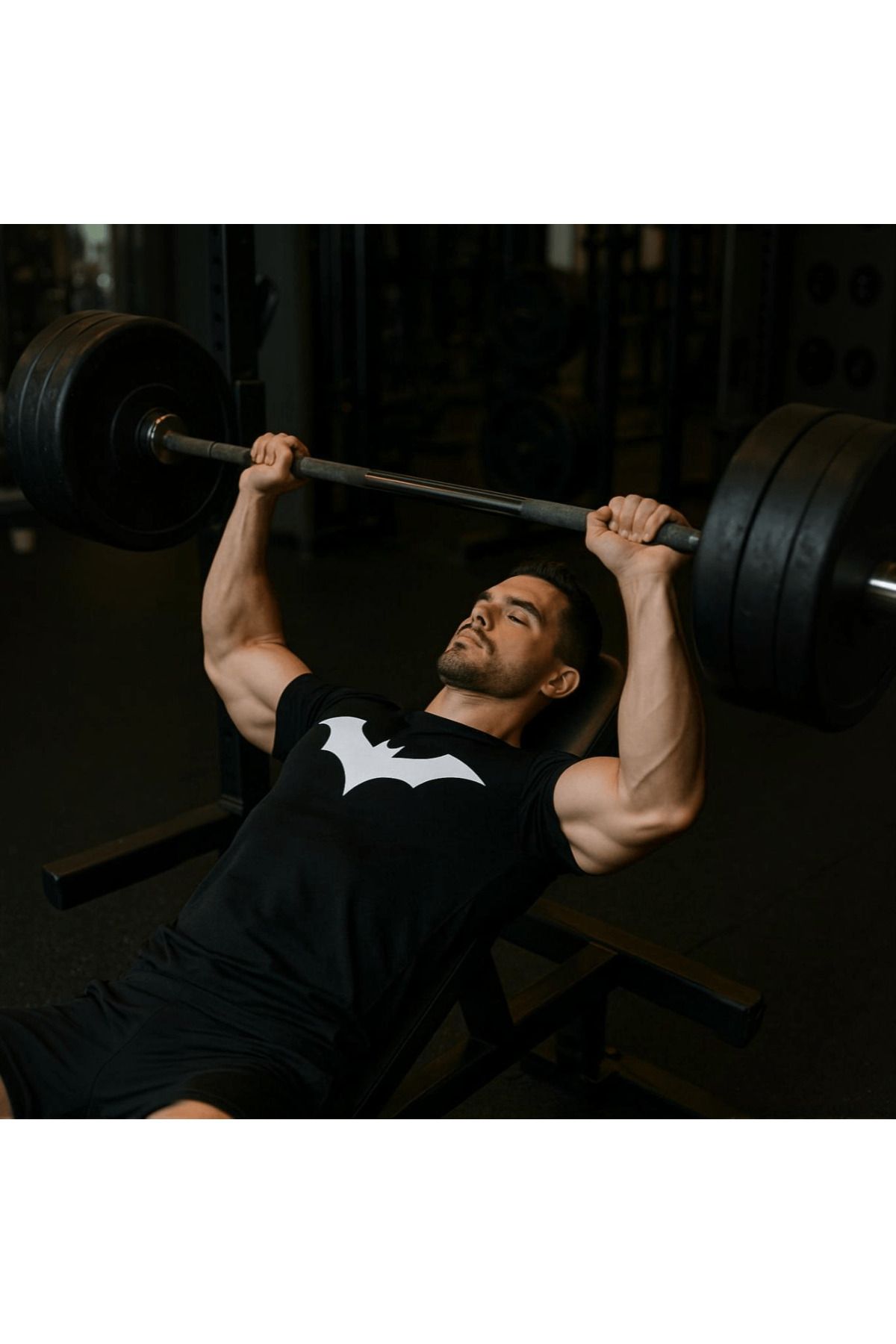 Joynest-Men's Compression T-Shirt, Batman Xl Model, Gym Compressive Muscle Fit/black 4