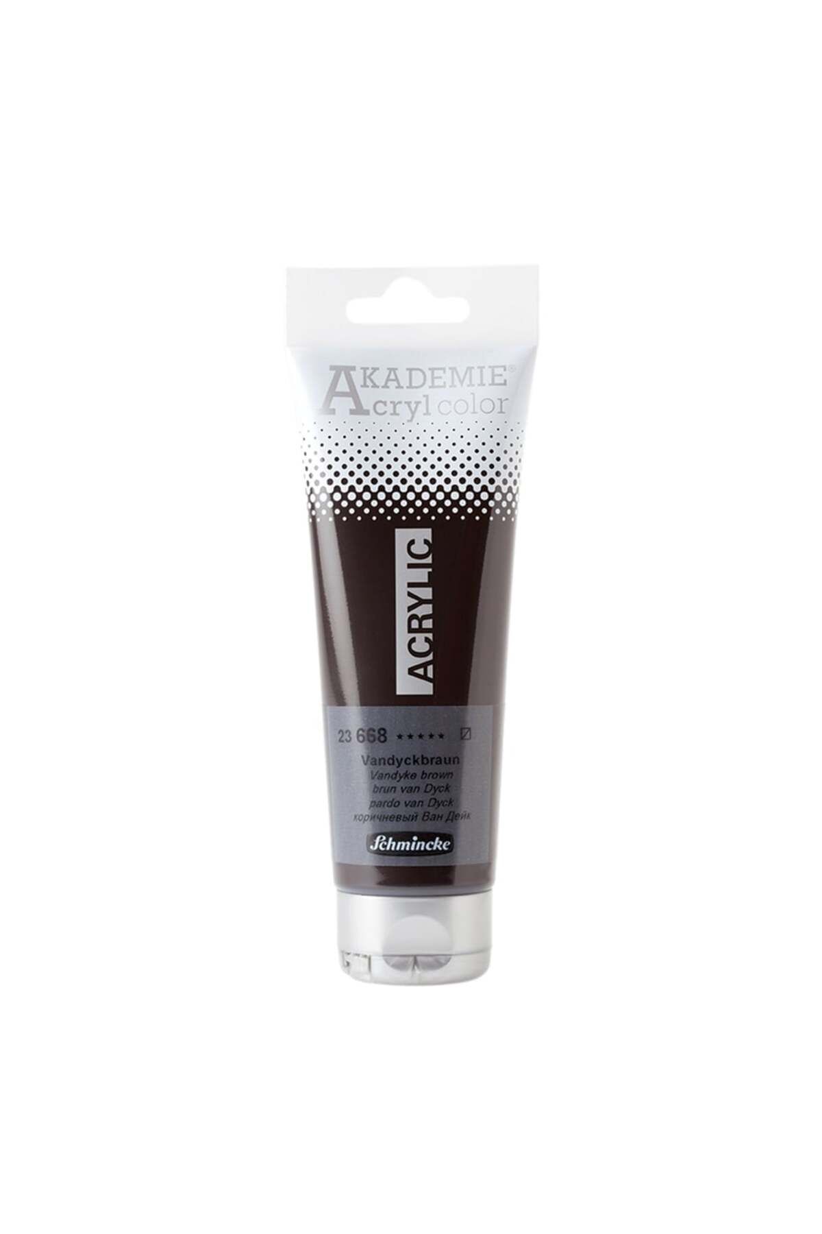 Schmincke Akademie Akrilik Boya 120 ml 668 Vandyke Brown