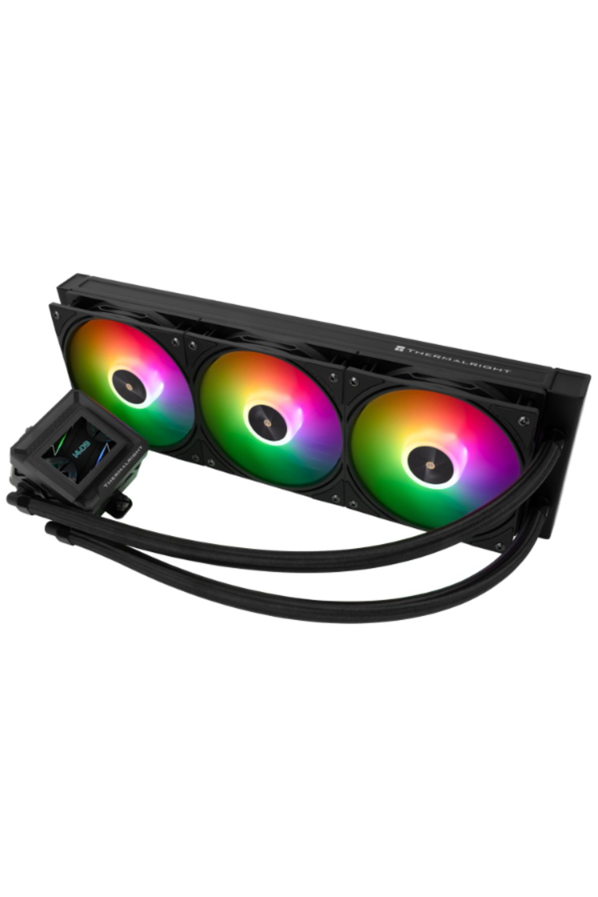 ThermalRight-Frozen Warframe 360 SE With 2 inch screen Argb Black 1