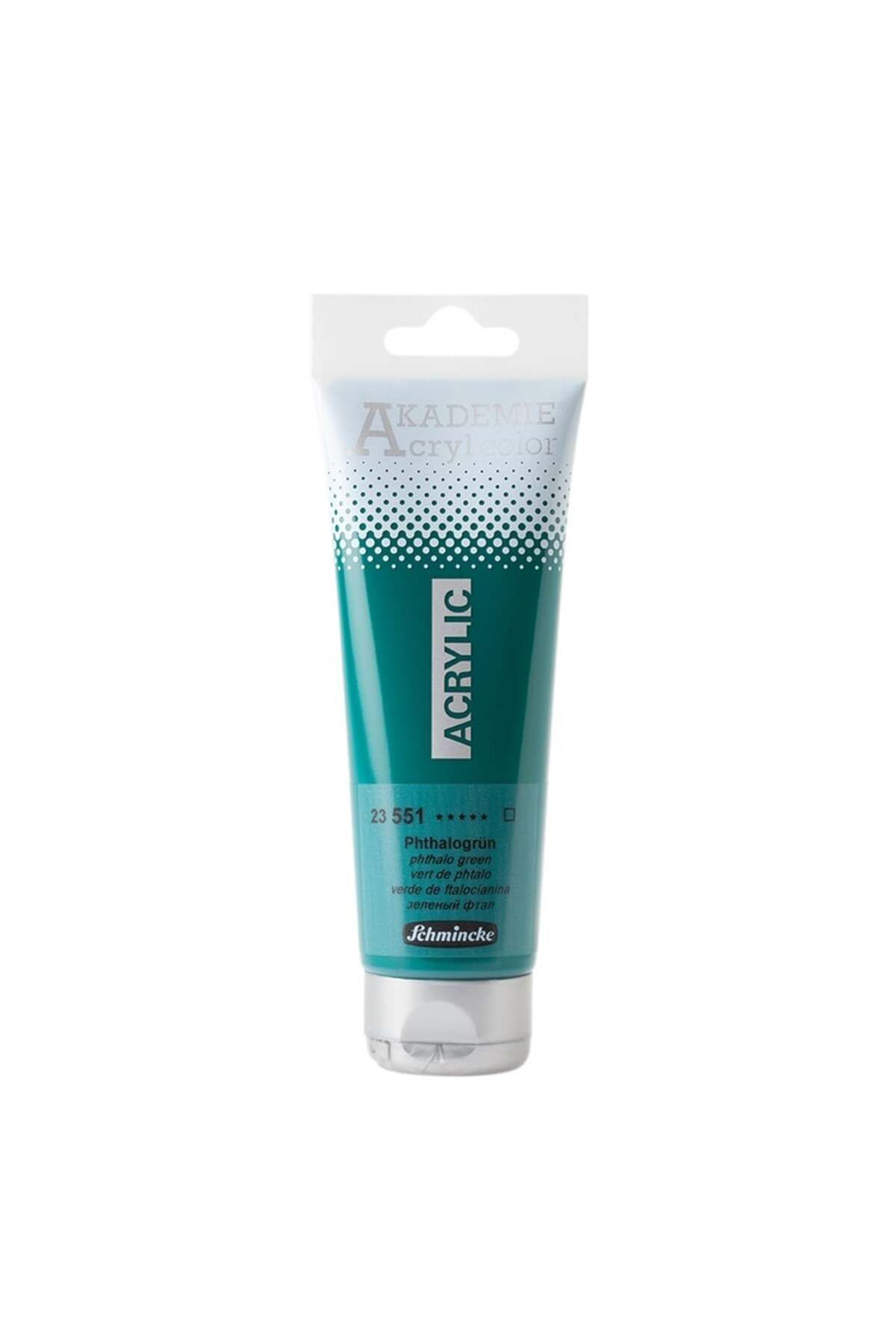 Schmincke Akademie Akrilik Boya 120 ml 551 Phthalo Green