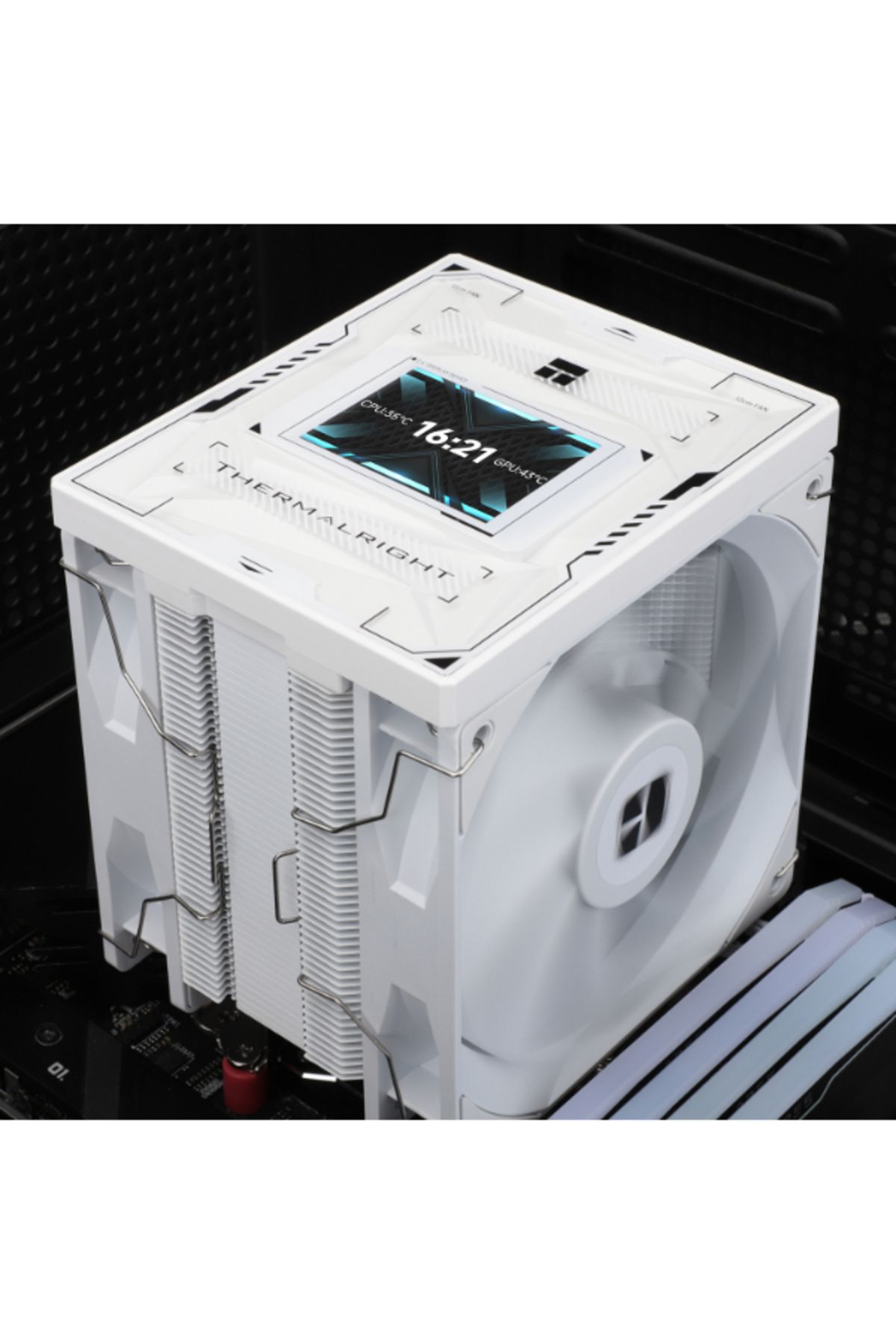 ThermalRight-Burst Assassin 120 Vision White With screen 7