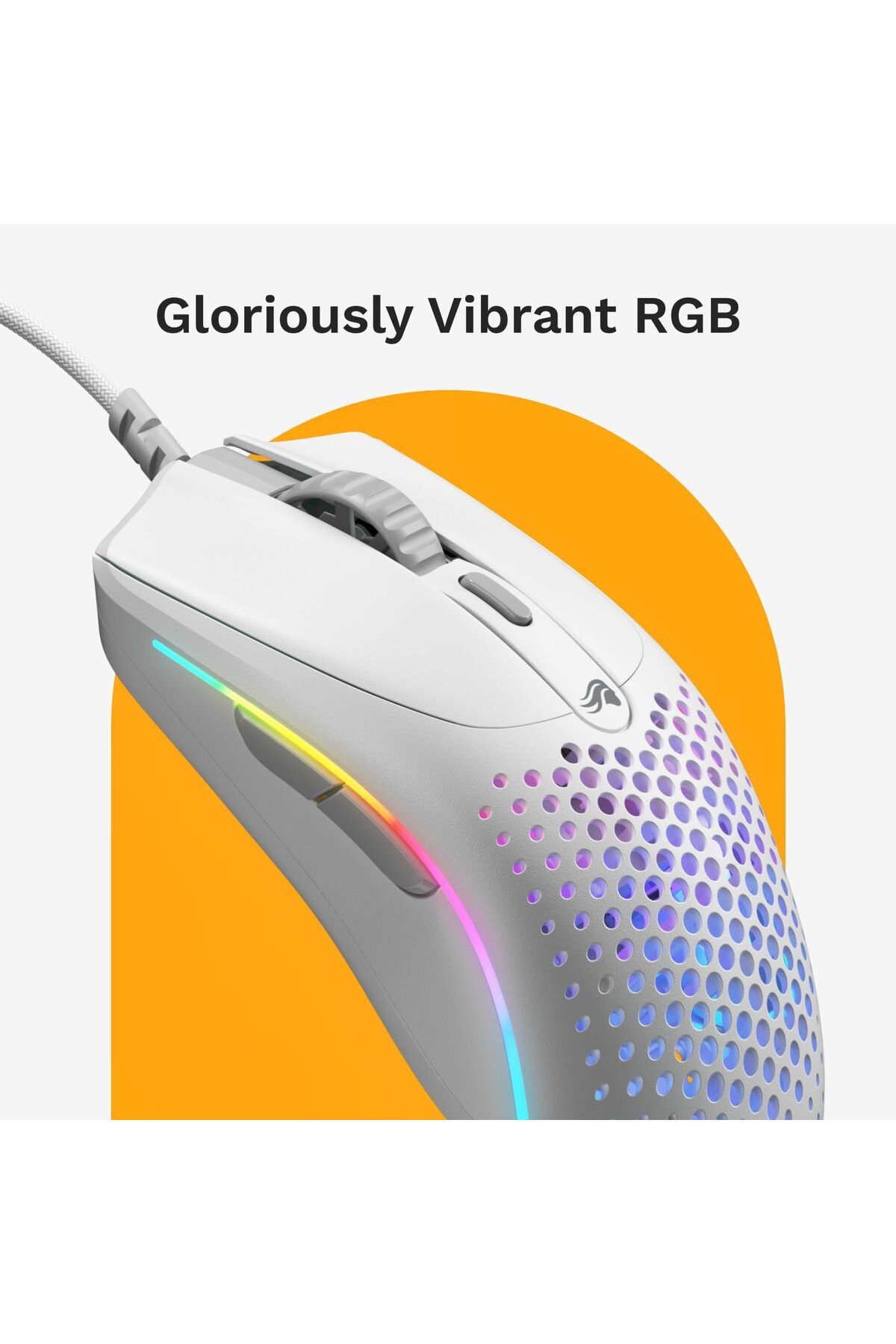 Glorious-Model O 2 Mini Wired Gaming Mouse: Superlight 49g, 26K Optical Sensor, Motion Sync, 80M Cli 9