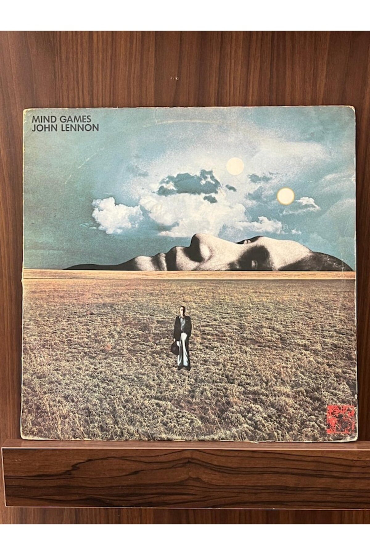 Ege Kitap ve Plak Evi John Lennon - Mind Games , 1973 Lp Pop Rock