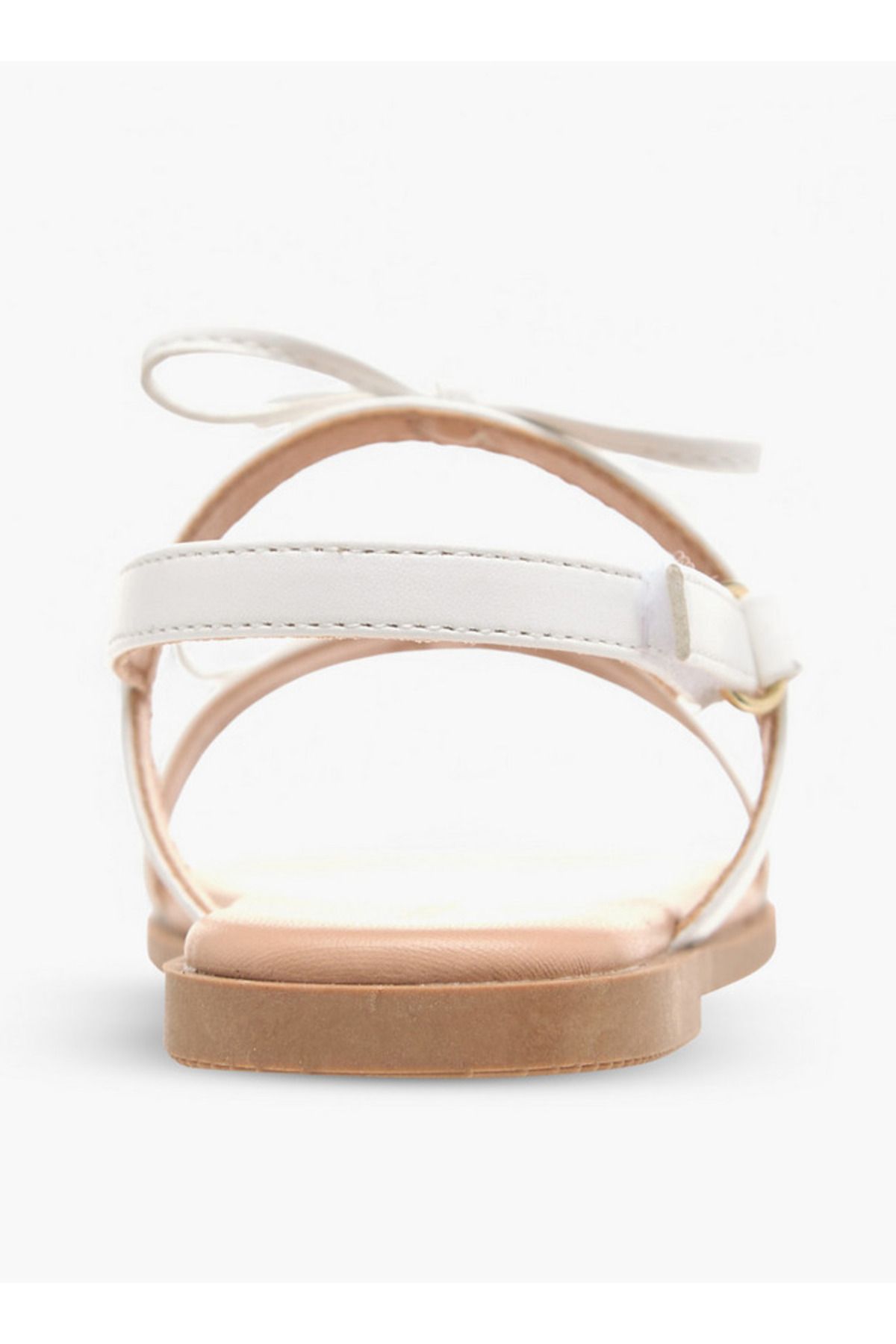 Flora Bella by Shoexpress-Girls Bow Accent Sandals with Hook and Loop Closure 4