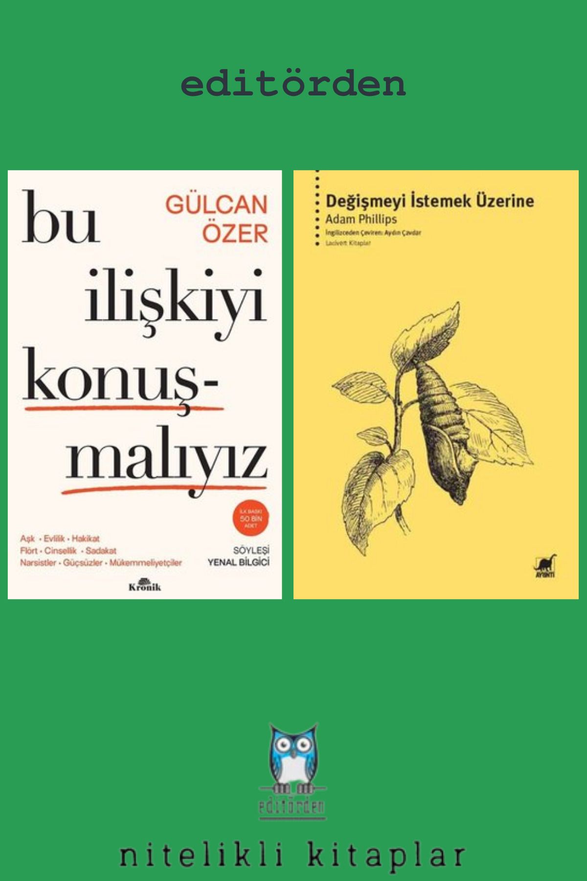 Yüzleşme Yayınları Bu İlişkiyi Konuşmalıyız - Değişmeyi İstemek Üzerine / Adam Phillips