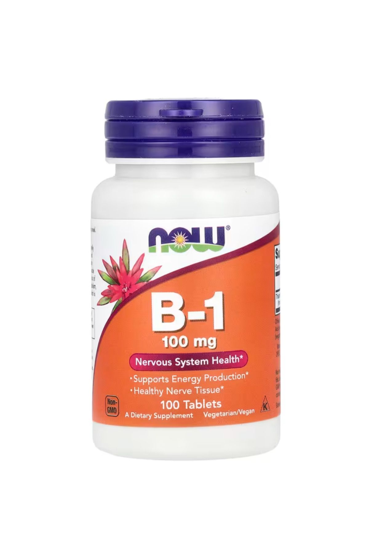 Now Foods , B-1, 100 mg, 100 Tablets