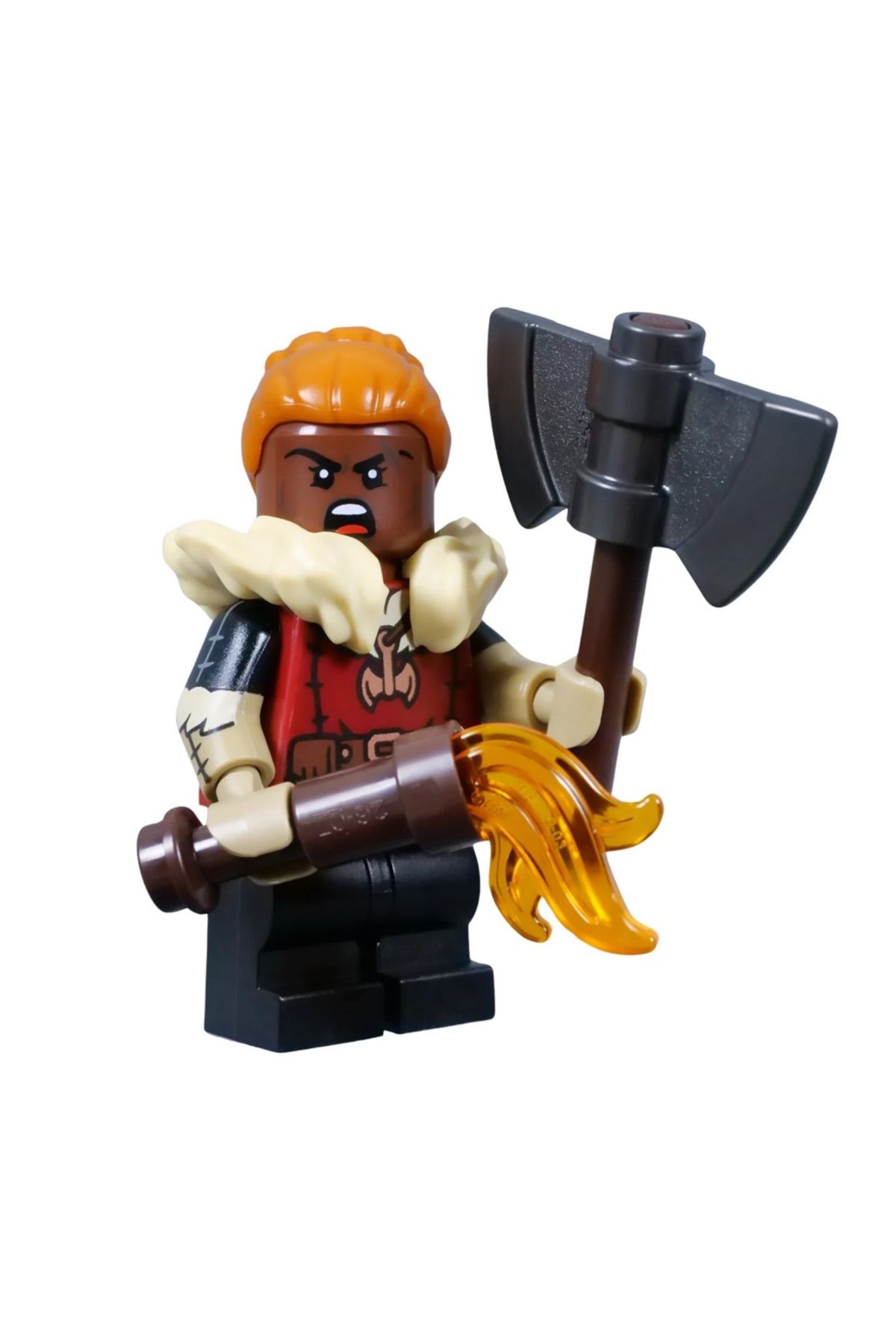 LEGO Minifigure 71047 Dungeons & Dragons mini figür Dwarf Barbarian