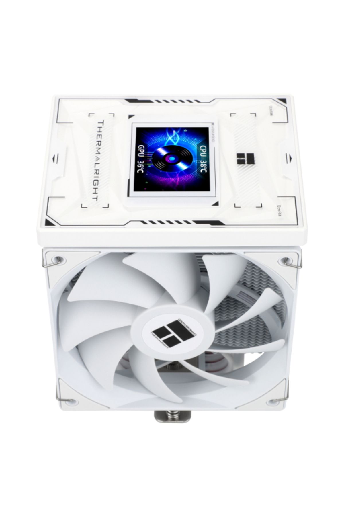 ThermalRight-Burst Assassin 120 Vision White With screen 2