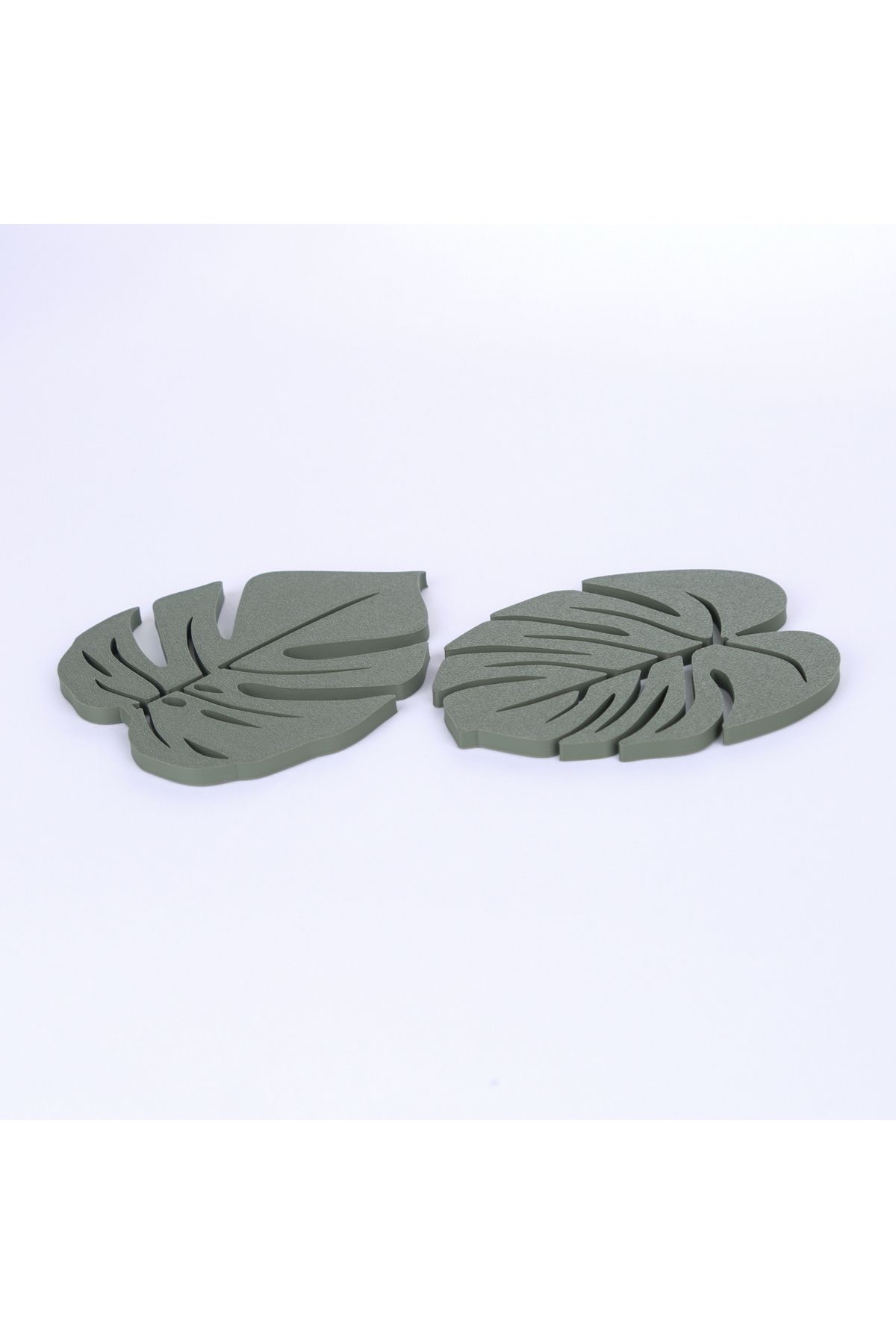 Craftory 3D Yaprak Bardak Altlığı Seti (2’li)