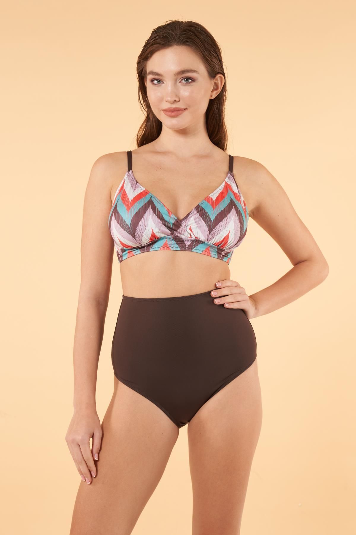 Estiva ESTİVA Kruvaze Toplayıcı Retro Bikini
