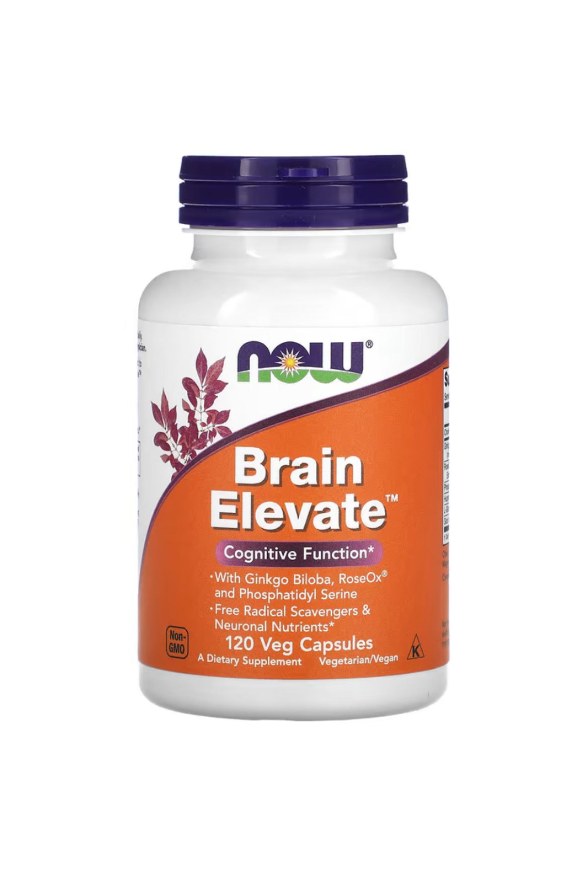 Now Foods , Brain Elevate, 120 Veg Capsules