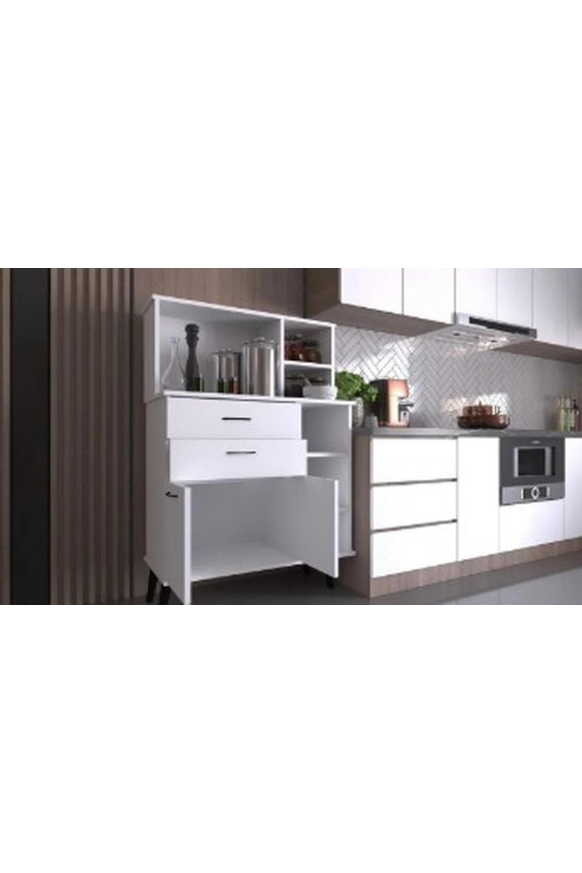 ALCDİZAYN Modern Mutfak Dolabı - Çok Amaçlı Dolap