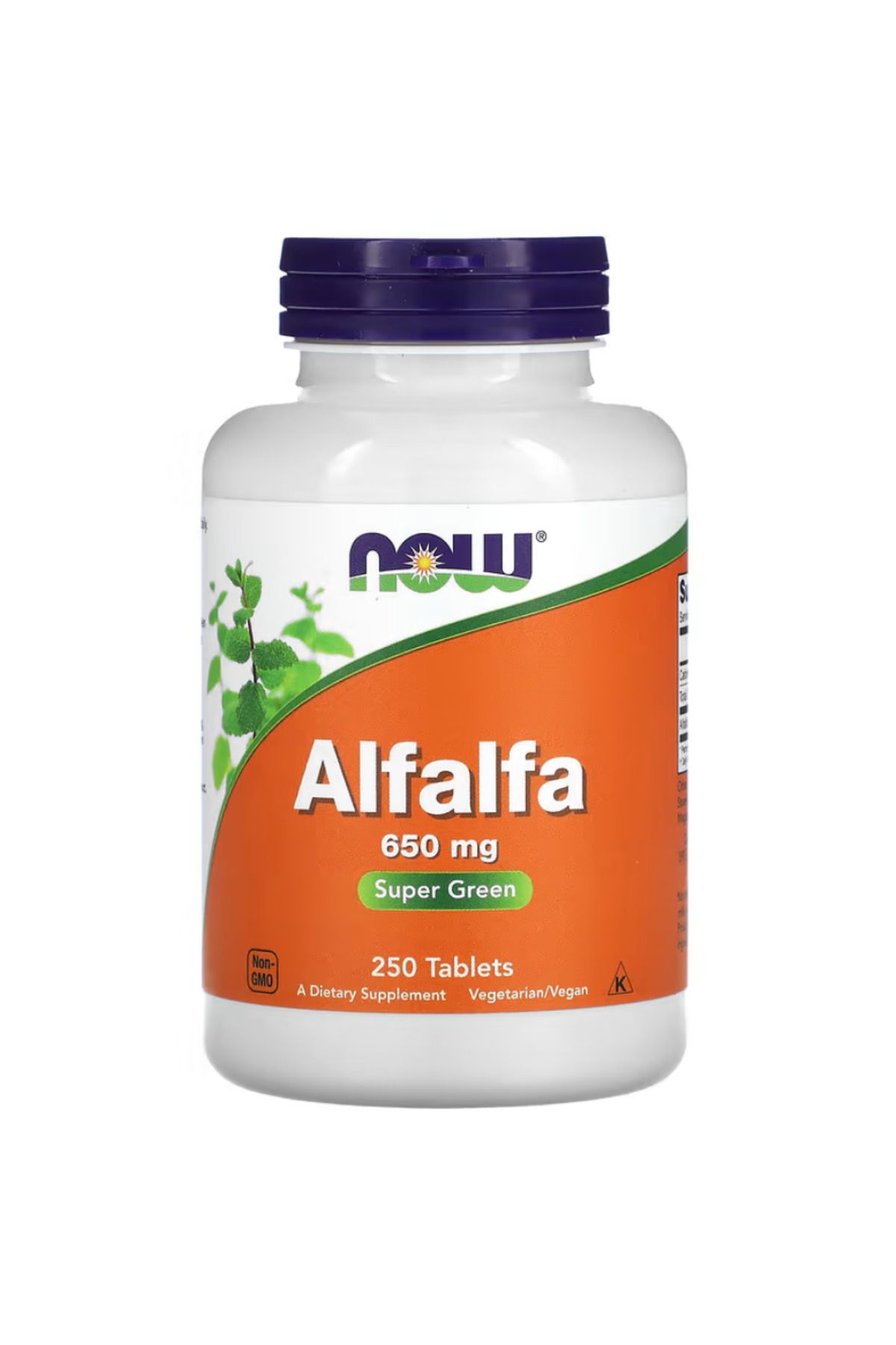 Now Foods , Alfalfa, 650 mg, 250 Tablets