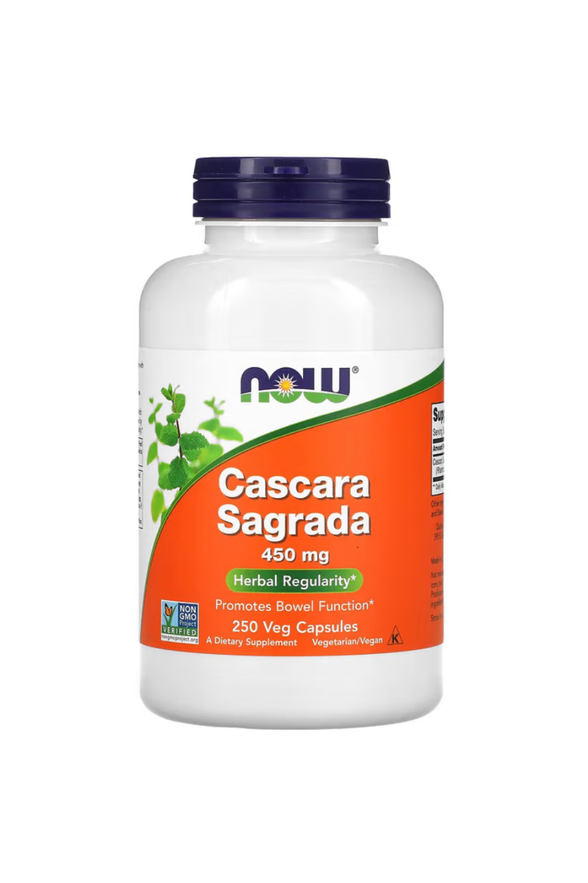 Now Foods , Cascara Sagrada, 450 mg, 250 Veg Capsules