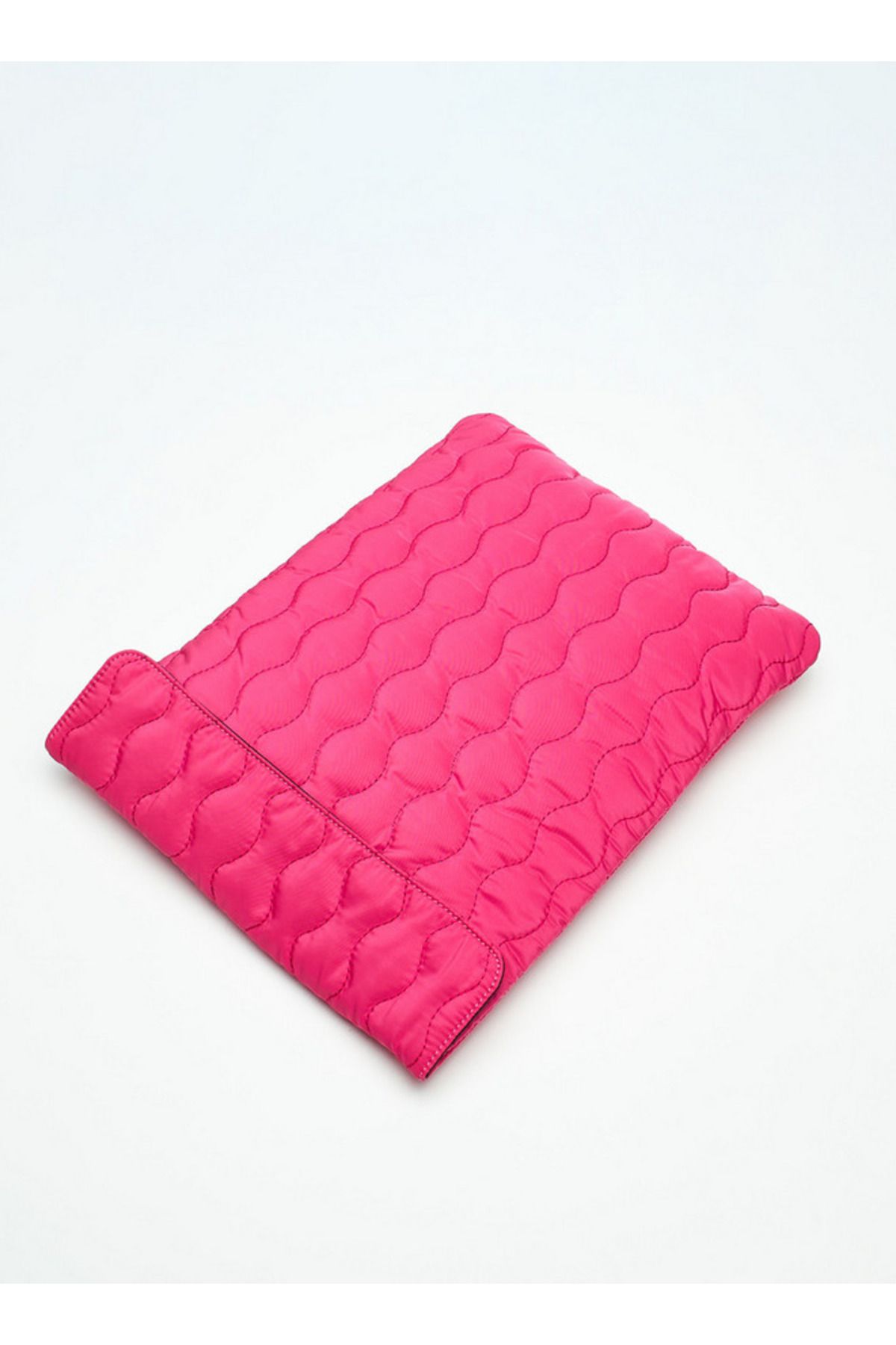 Shoexpress-Textured Pouch with Flap Closure 3