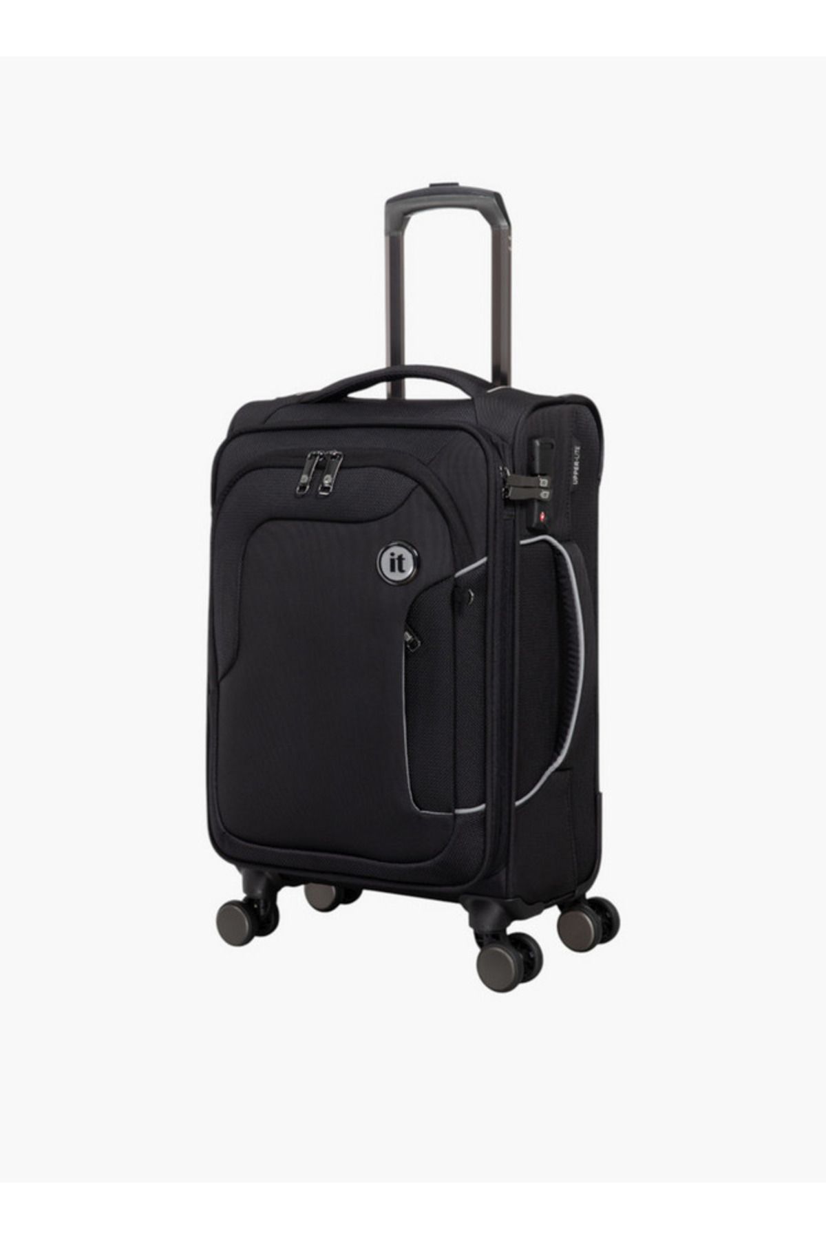 IT-4-Wheel Softcase Cabin Trolley Bag with Retractable Handle - 20 Inches - Check-In Bag 1