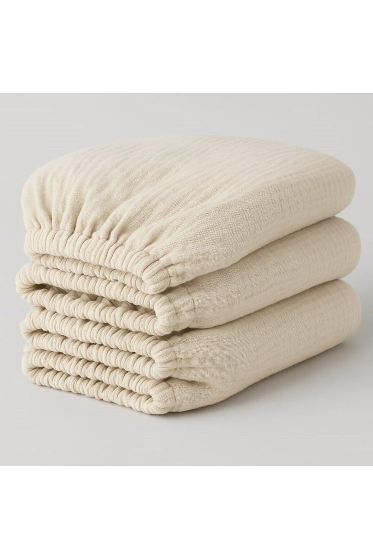 Tly Home Textiles MÜSLİN LASTİKLİ ÇARŞAF
