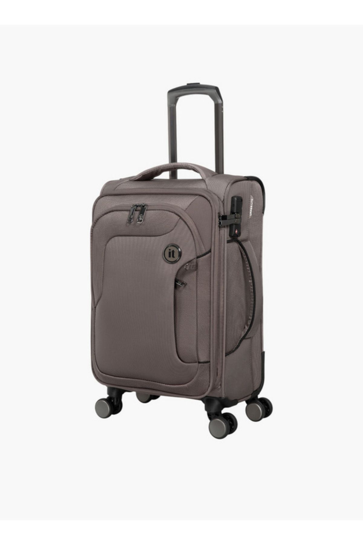 IT-4-Wheel Softcase Cabin Trolley Bag with Retractable Handle - 20 Inches - Check-In Bag 1