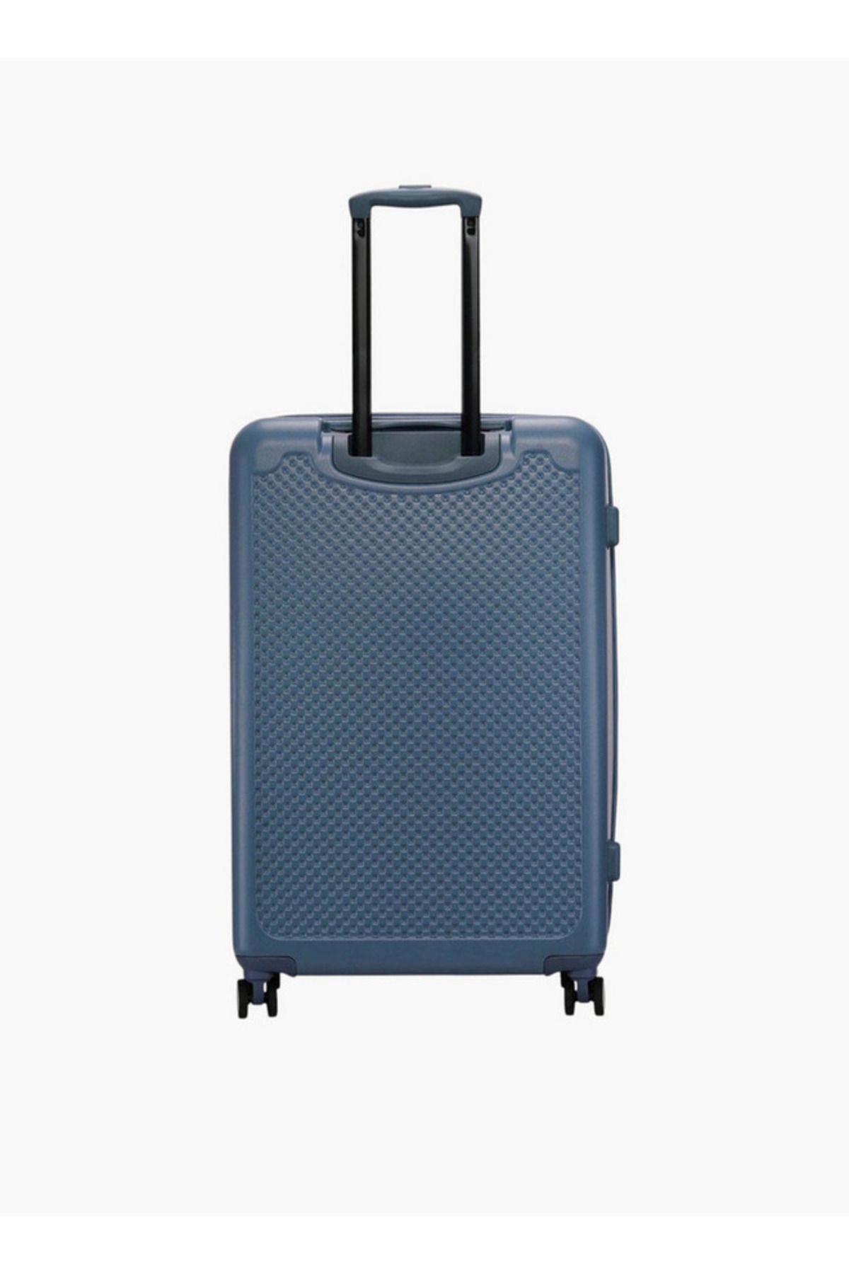 Calvin Klein-Textured Hardcase Trolley Bag with Telescopic Handle - 24 Inches - Check-In Bag 3
