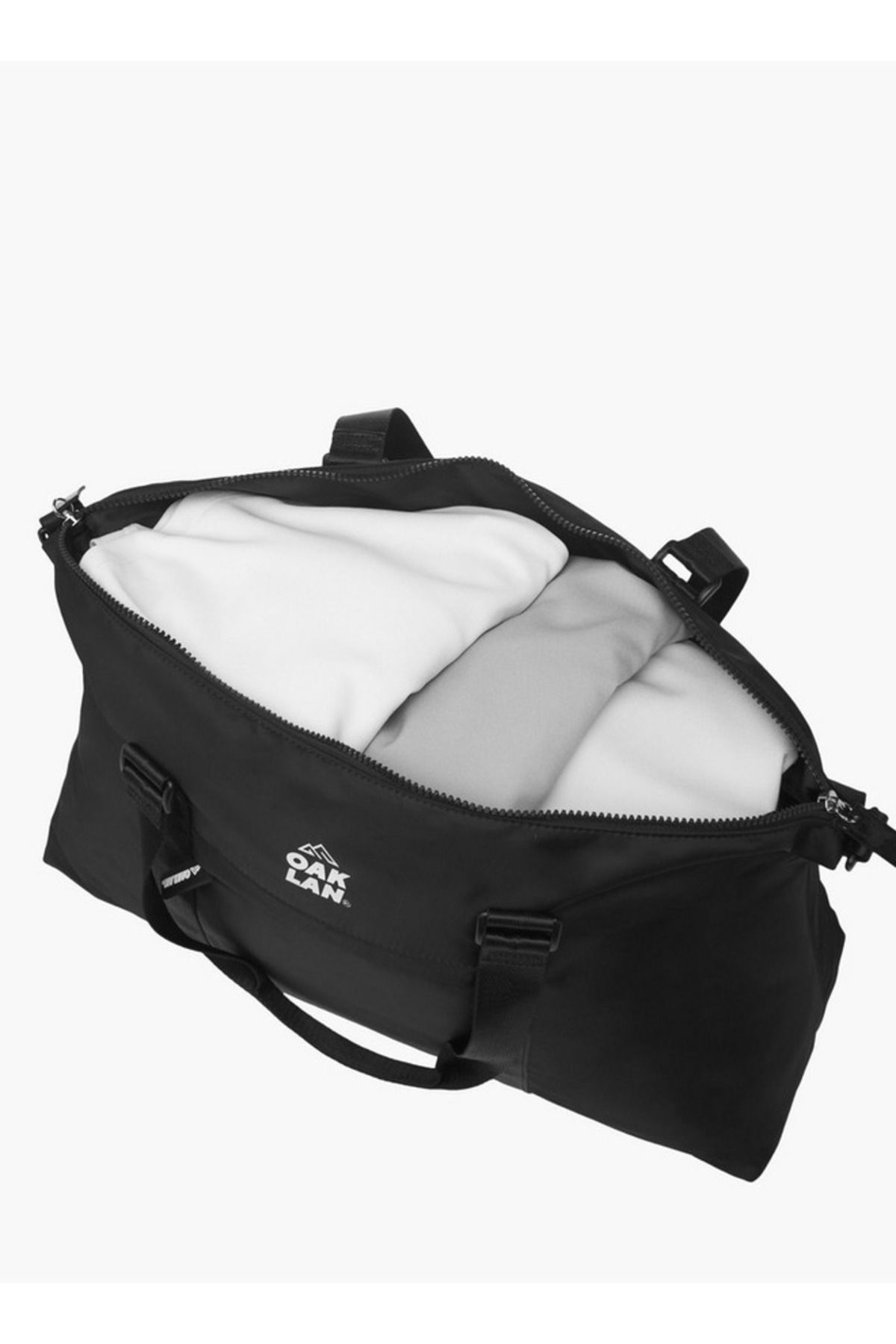 Oaklan by Shoexpress-Men's Solid Duffle Bag with Double Handles and Zip Closure 5