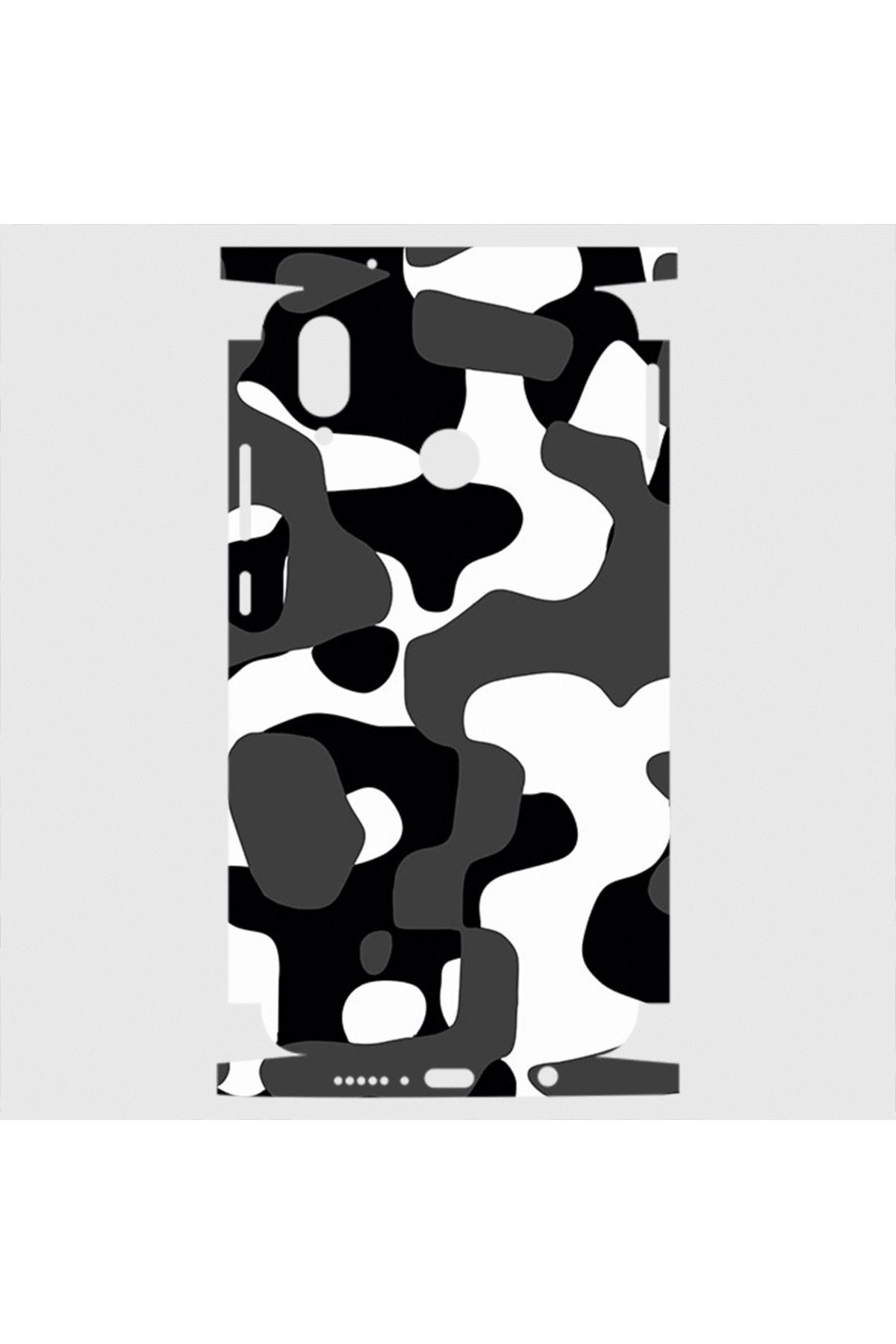 Royaleks Huawei P 20 Lite Telefon Kaplama - Grey Camouflage