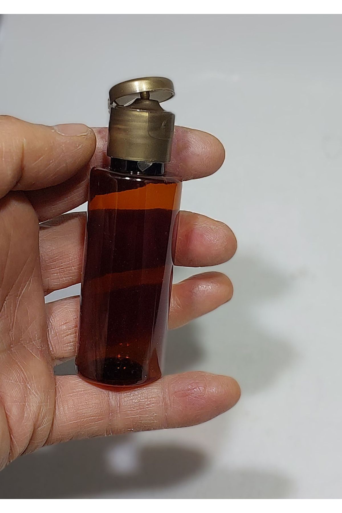 Durucam 50 Adet Boş Şişe Kolonya Şişesi gold renk tıpalı kapaklı Dolabilir Cep plastik Parfüm Şişesi 50ml