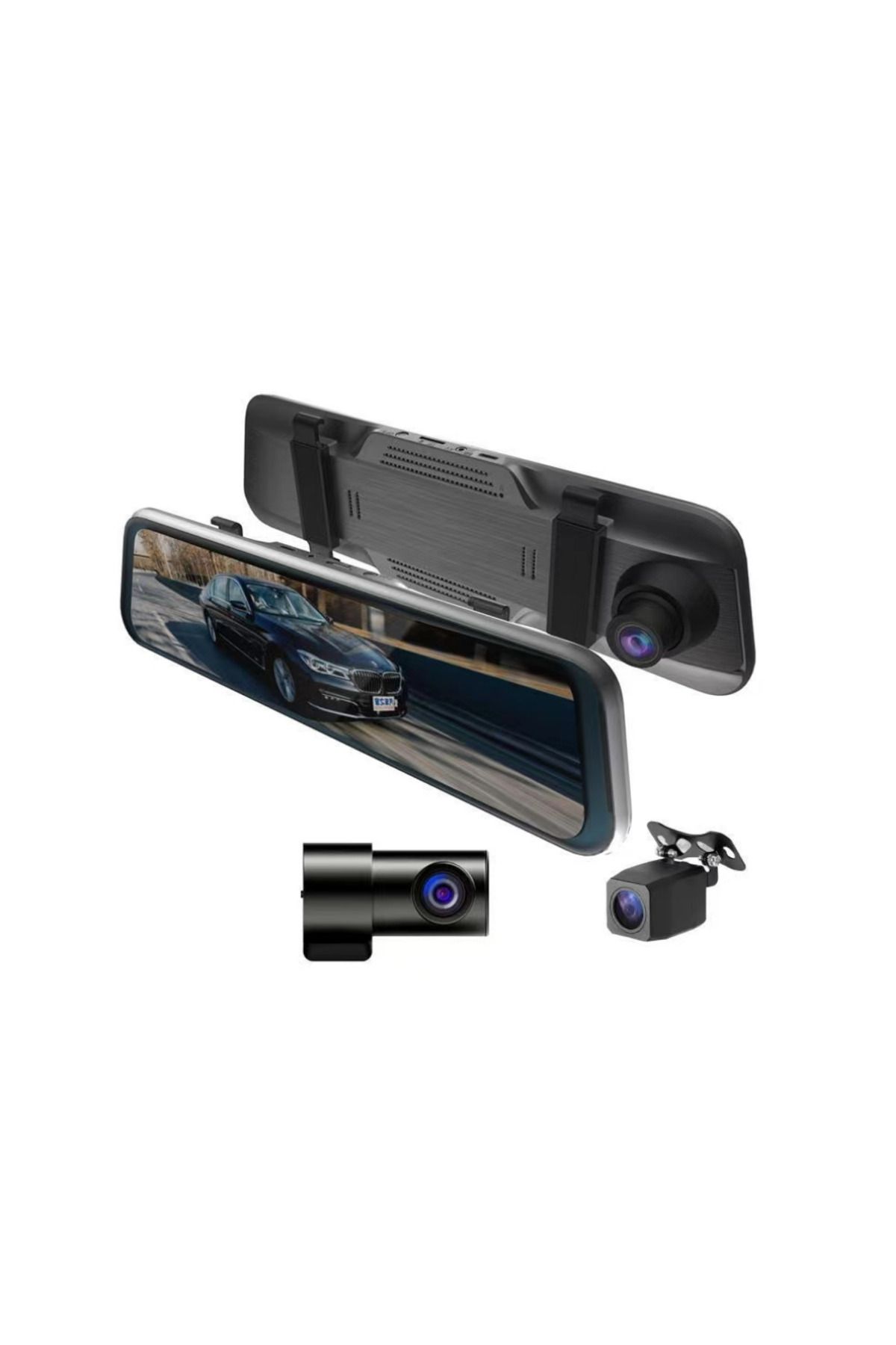 SCE INNOVATION 3 Kanallı Video Kaydedici Dashcam Kamera Wifi, CN-130A