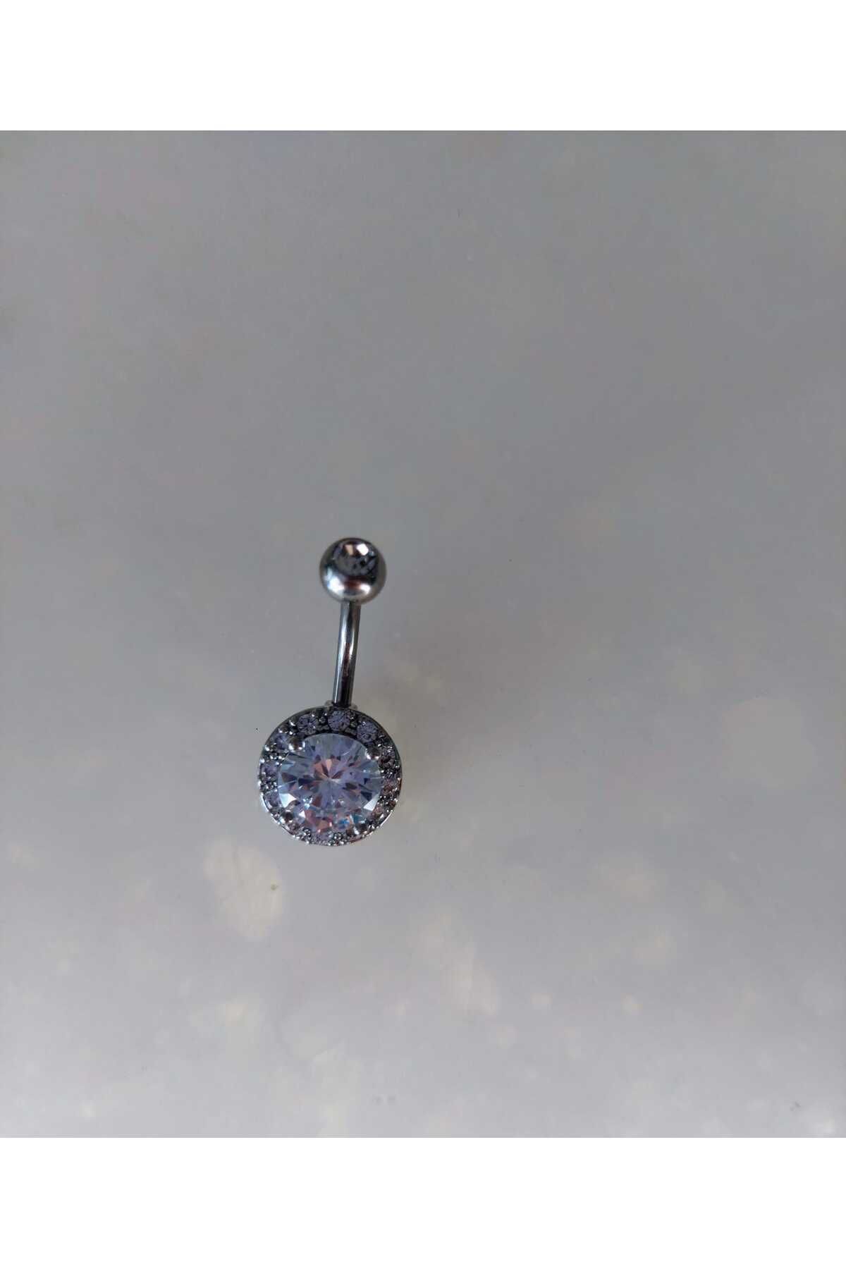 Butik piercing taşlı çelik