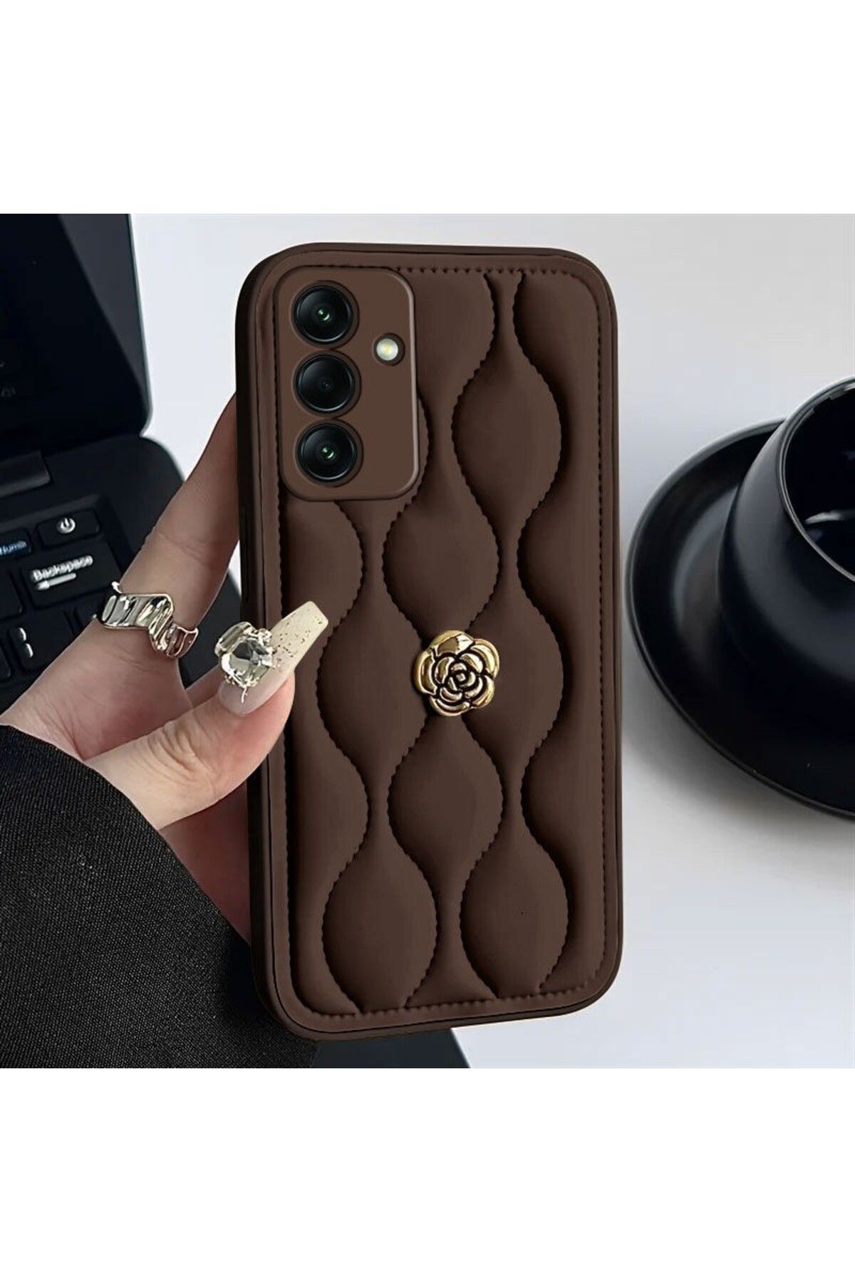 Zebana Samsung Galaxy A36 Uyumlu Zebana Camellia Kılıf
