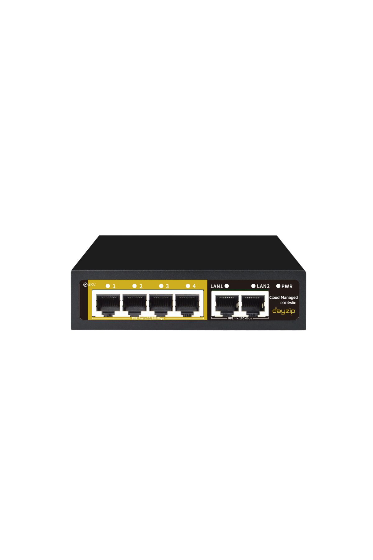 SCE INNOVATION 4 Port PoE Akıllı Yönetilebilir Switch DZ-PS204D