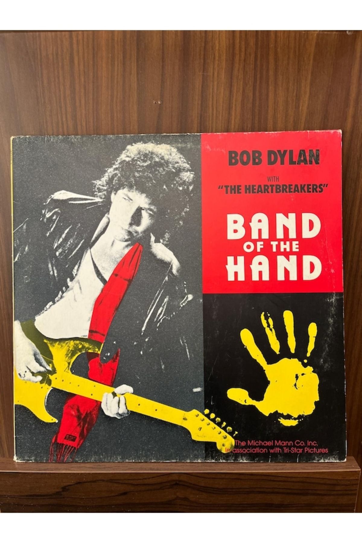 Ege Kitap ve Plak Evi Bob Dylan With The Heartbreakers - Band Of The Hand , Lp 1986
