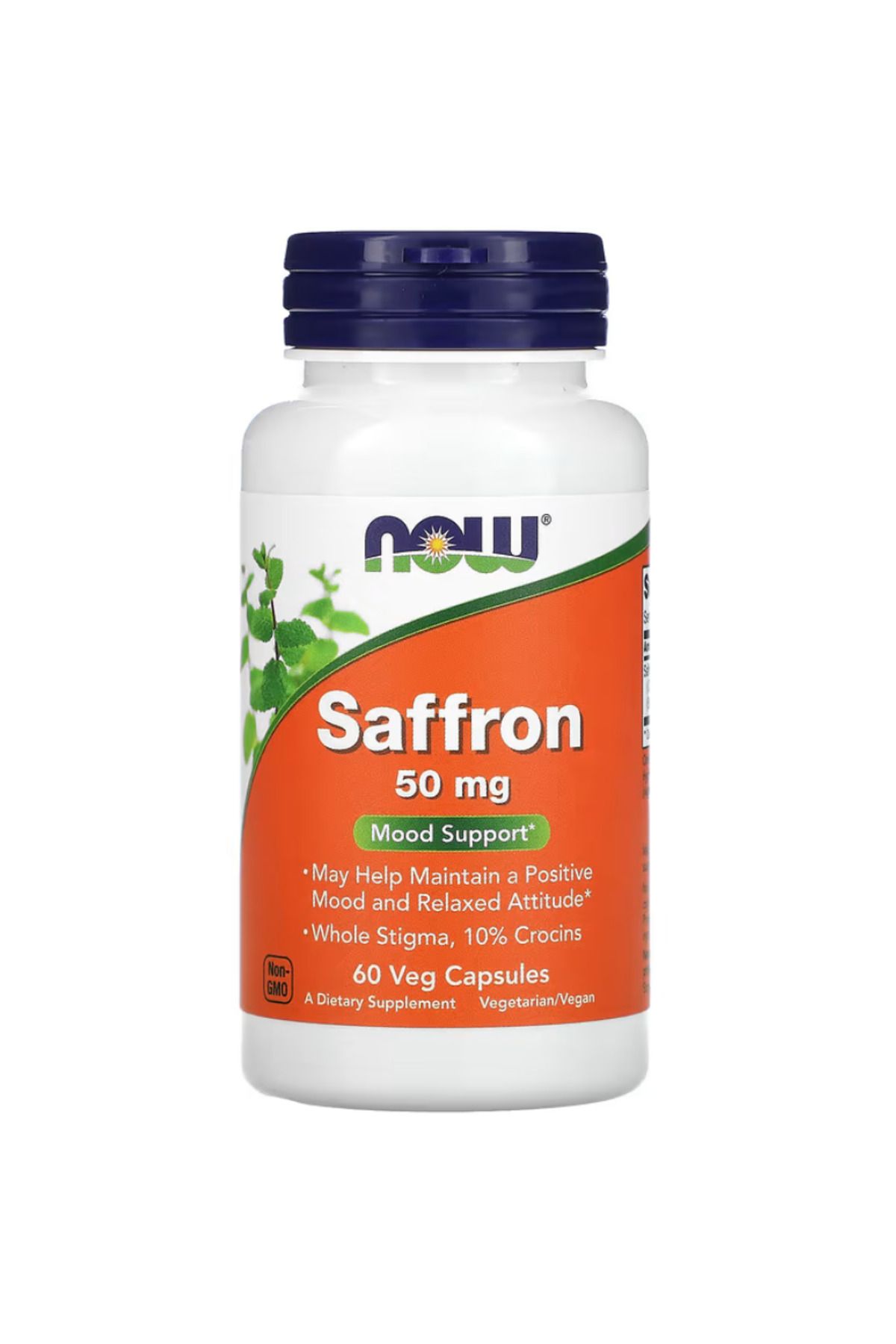 Now Foods , Saffron, 50 mg, 60 Veg Capsules