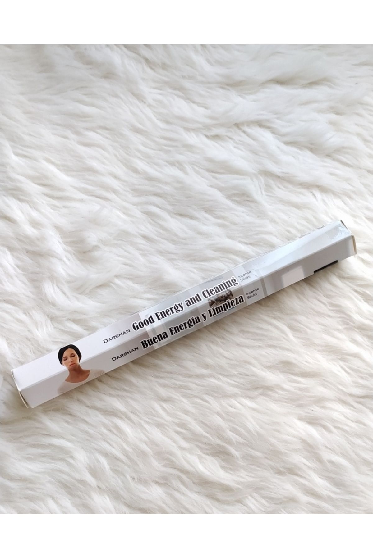 Darshan Incense 20 Adet Good Energy and Cleaning İyi Enerji ve Arınma Çubuk Tütsü Darshan