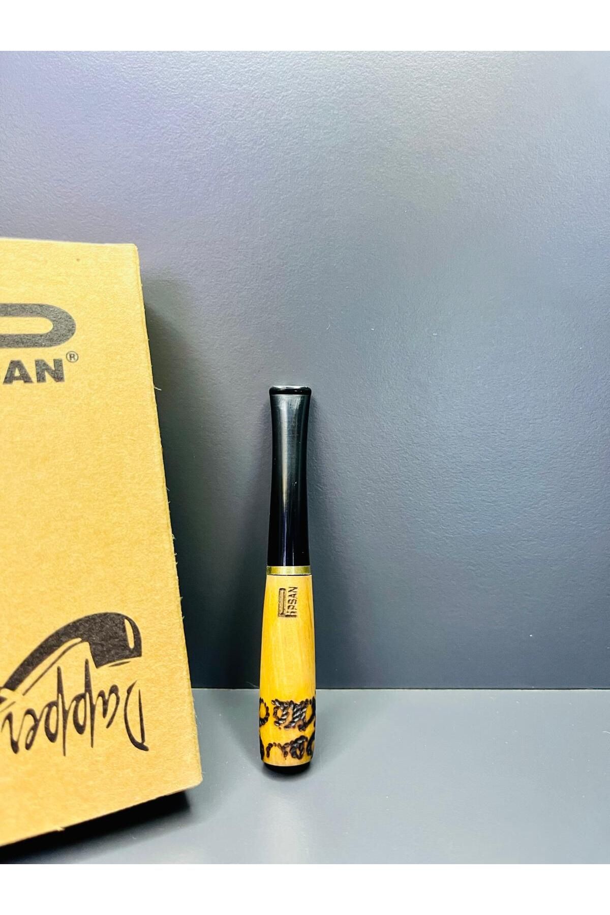 Pipsan Hakiki Gül Ağacı 7,5 mm(Kalın) Premium Sigara Ağızlığı