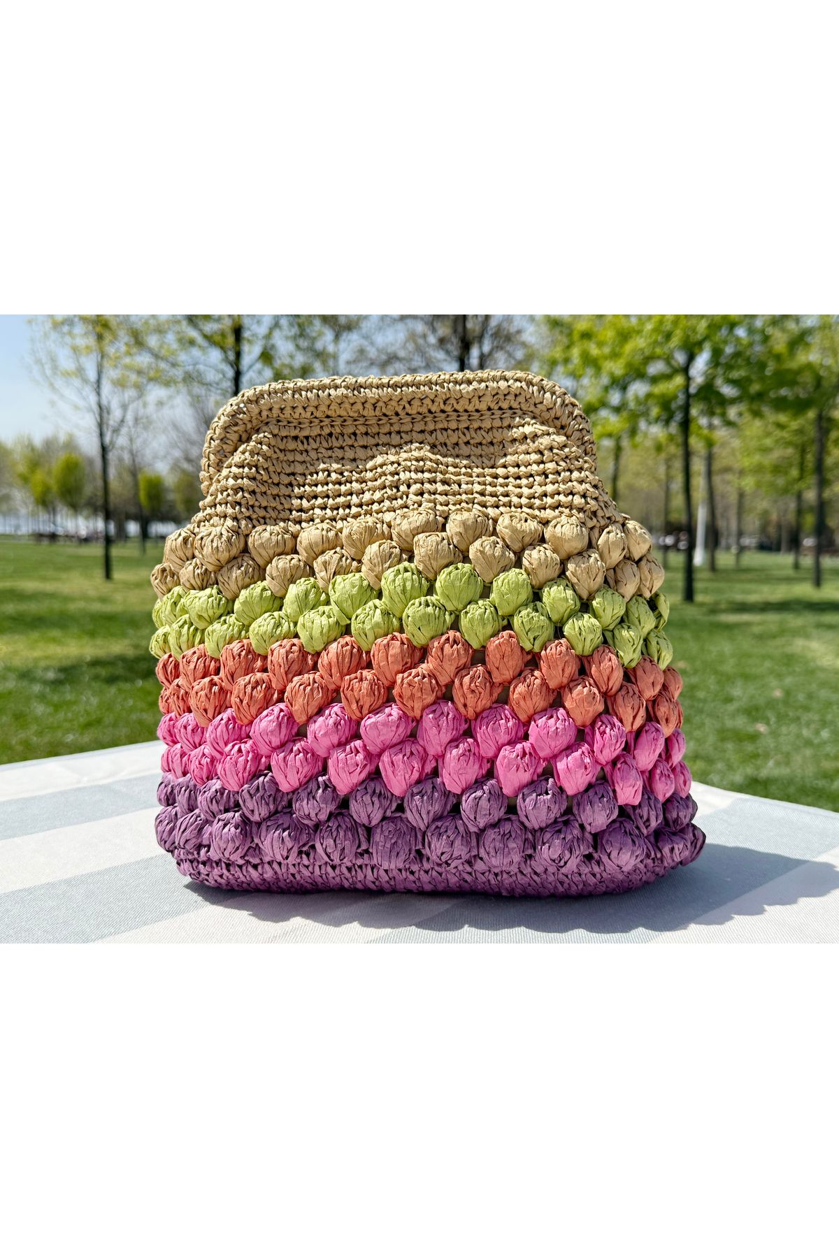 Bunibag RAFYA GİZLİ BURSLU ŞIK CLUTCH