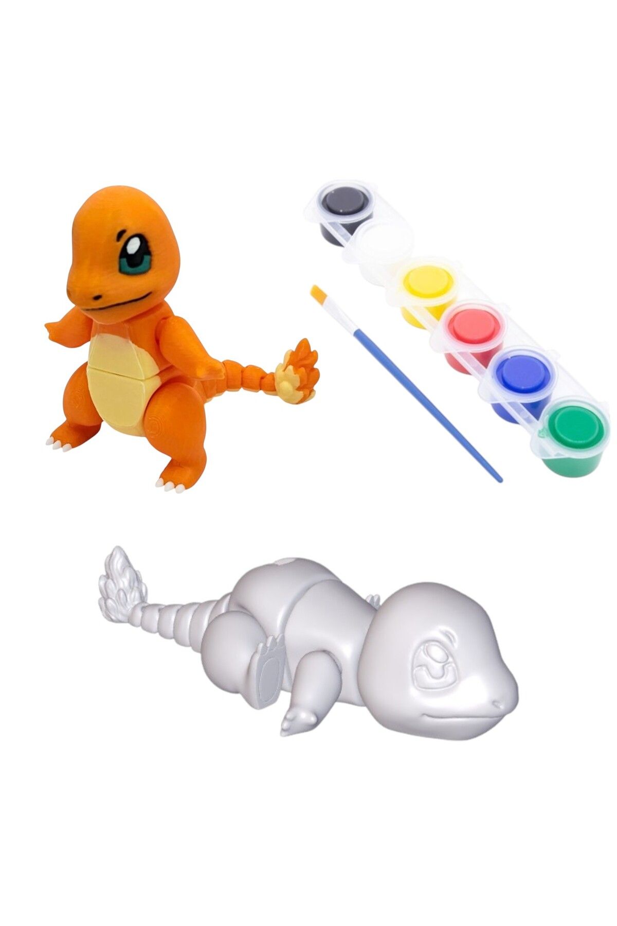 ardecem bilgisayar Boyanabilir Pokemon Charmander Tüm Parçaları Hareketli
