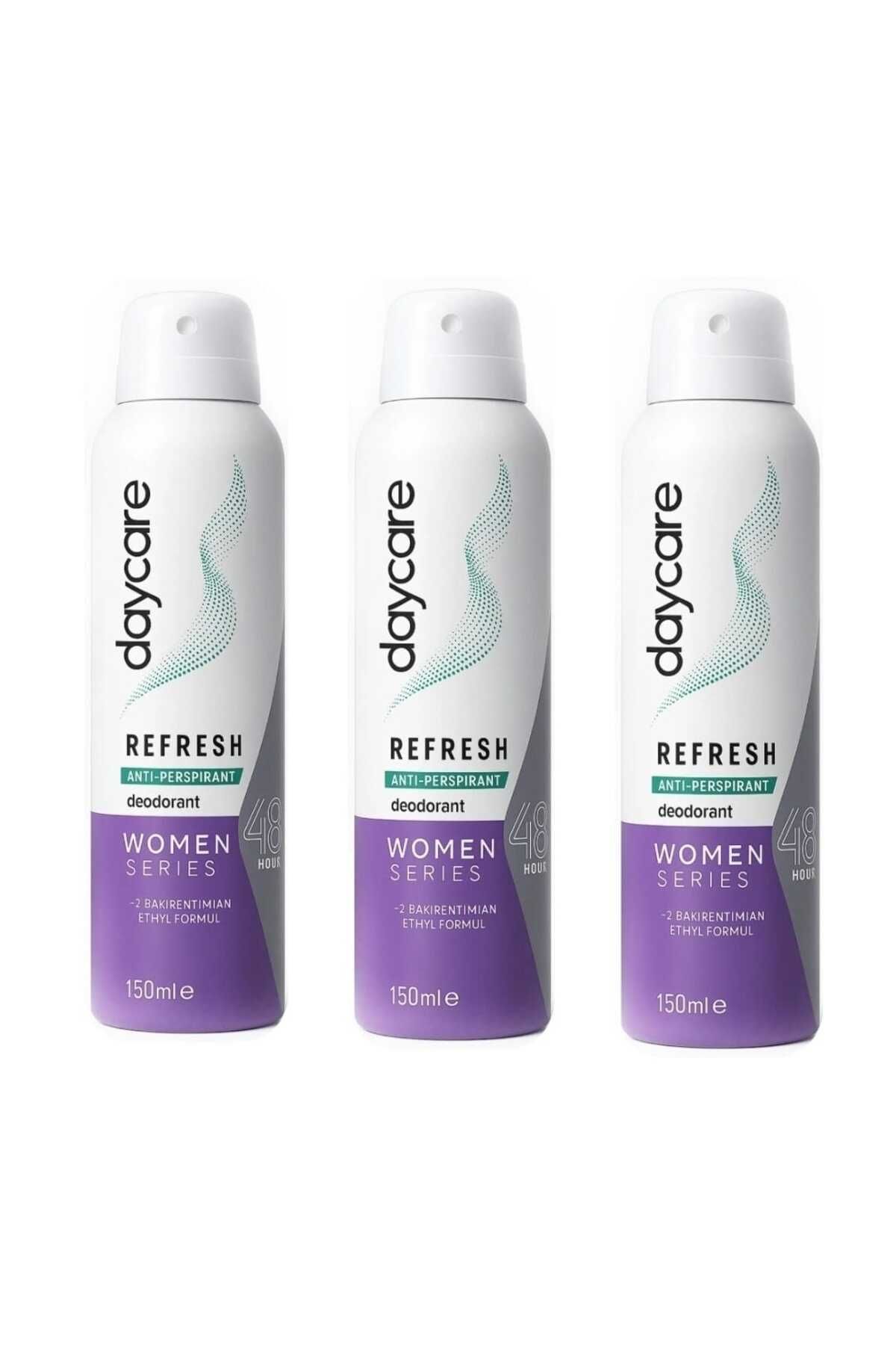 Daycare REFRESH Deodorant Women 150 ml (ANTI - PERSPIRANT) 3 adet