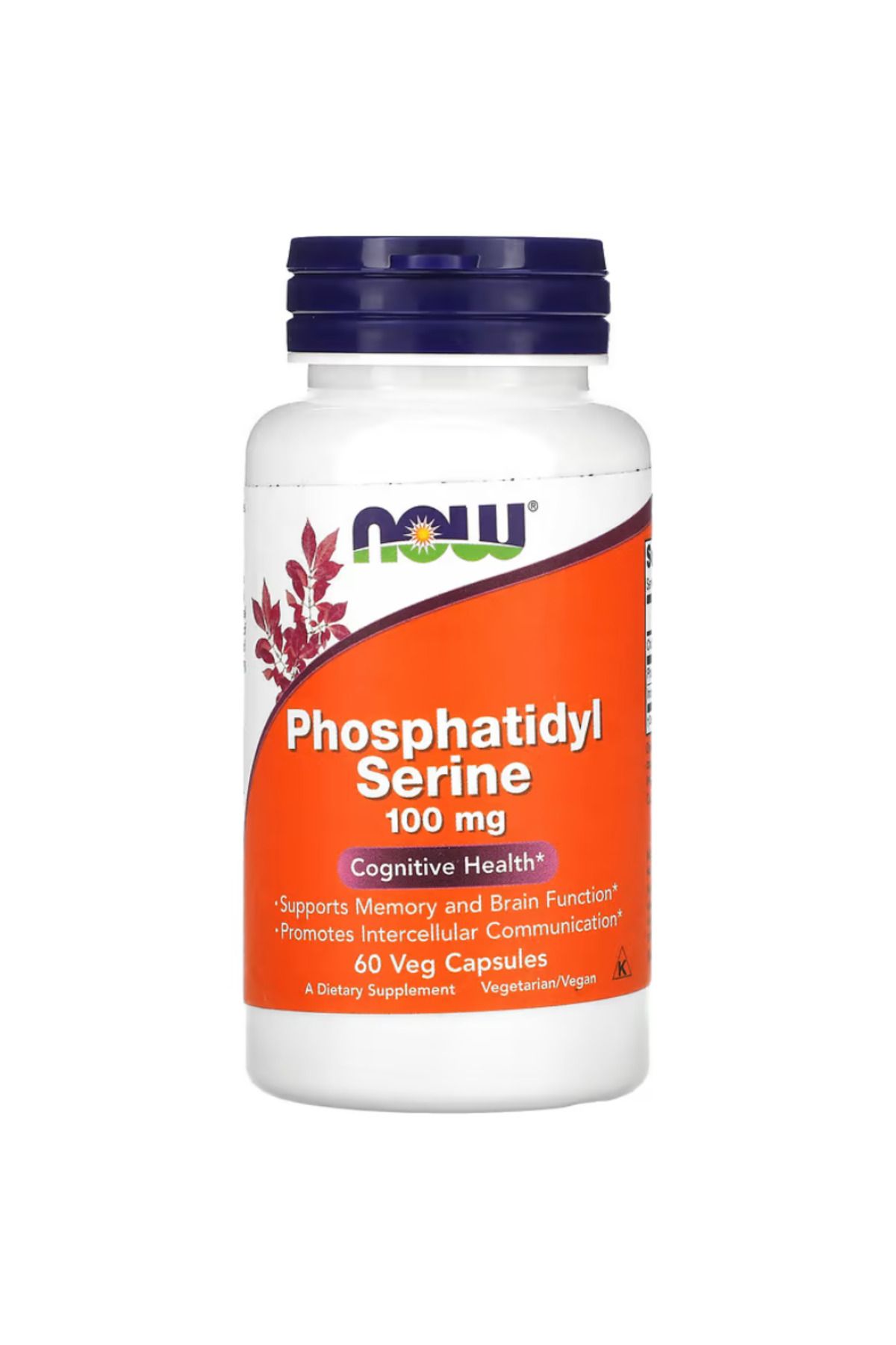 Now Foods , Phosphatidyl Serine, 100 mg, 60 Veg Capsules