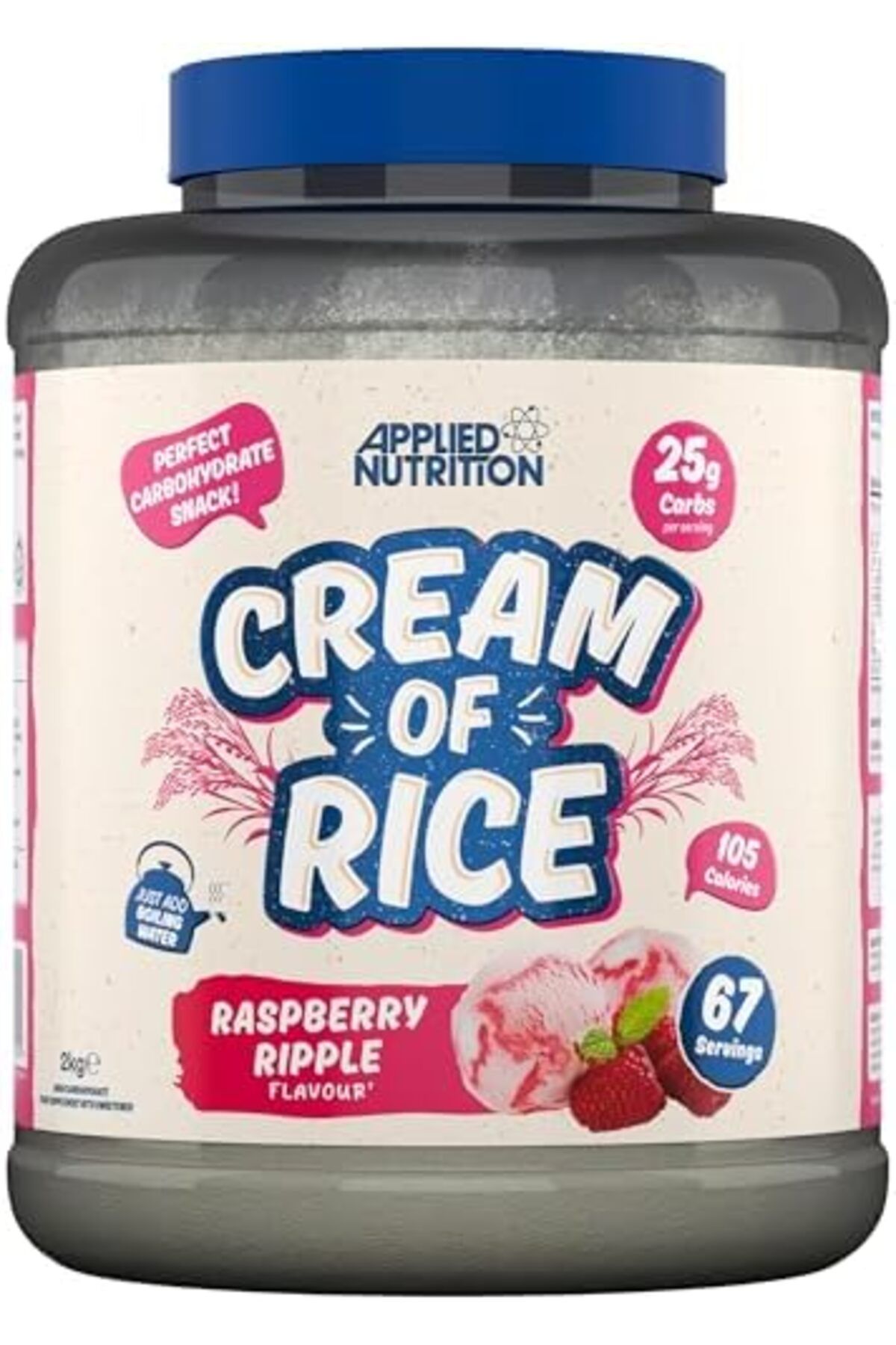 applied nutrition-Cream of Rice - High Carbohydrate Cream of Rice Supplement, Source of Energy for B 2