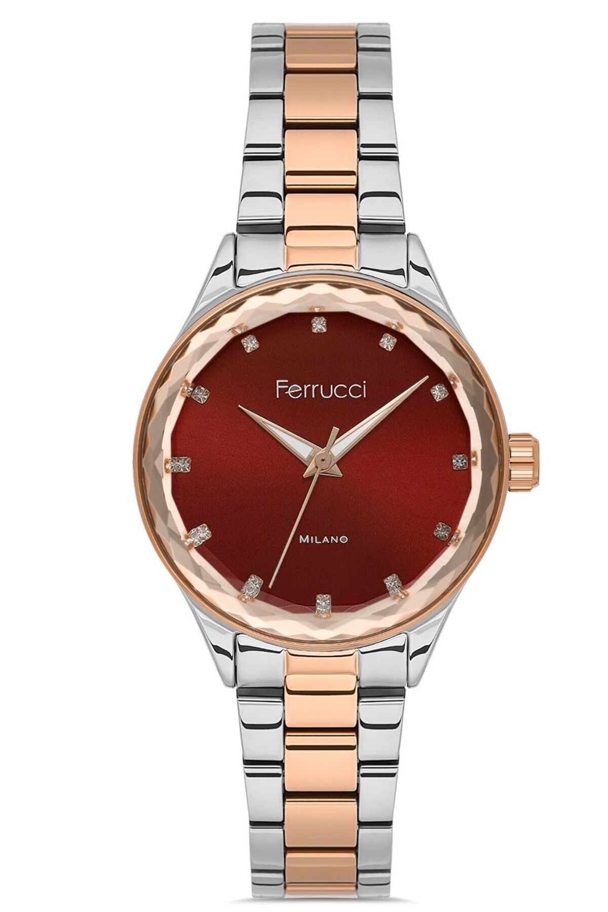 Ferrucci KADIN KOL SAATİ FC112403431M.03640003 GÜMÜŞ-ROSE