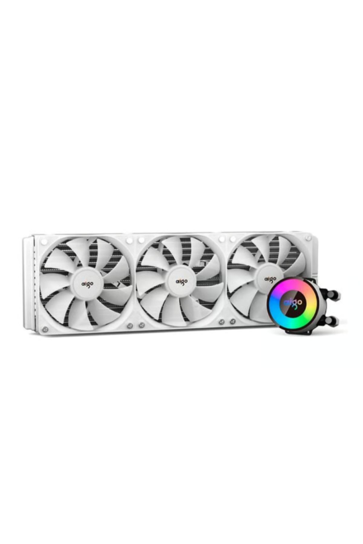 Aigo-Water Cooler AP360 ARGB 360mm - White 3