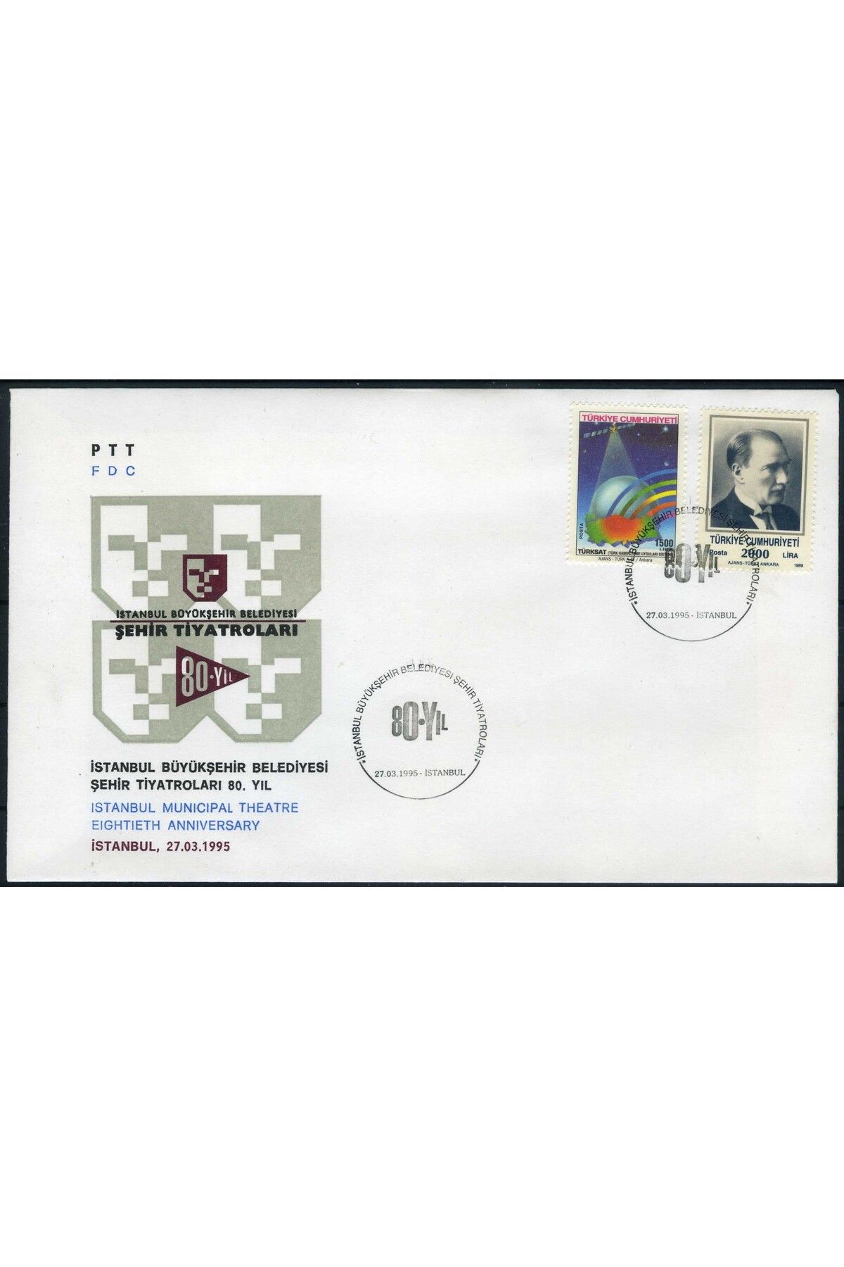 Jupiter Stamps Koleksiyon Pulları,Pullu Özel Gün Zarfı,Konsept Hediyelik,Hobi,ASB-91111027