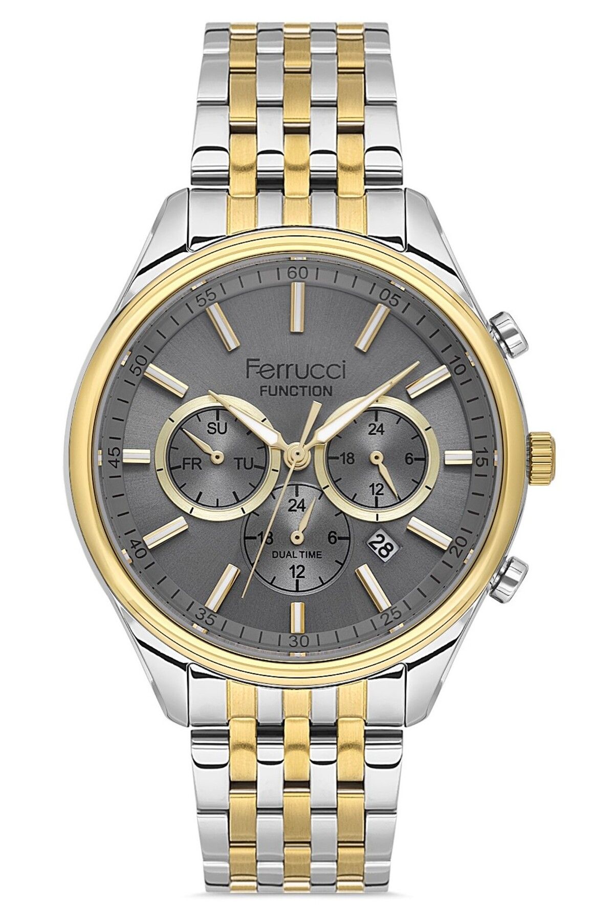 Ferrucci ERKEK KOL SAATİ FCF022503550M.0564093 GÜMÜŞ-GOLD