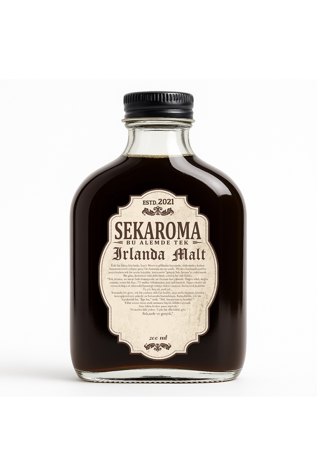 Sek Aroma-Irish Special Premium Malt Flavor - Irish Malt Kit 200 ml (Compatible with 20 Liter Solvent.) 2