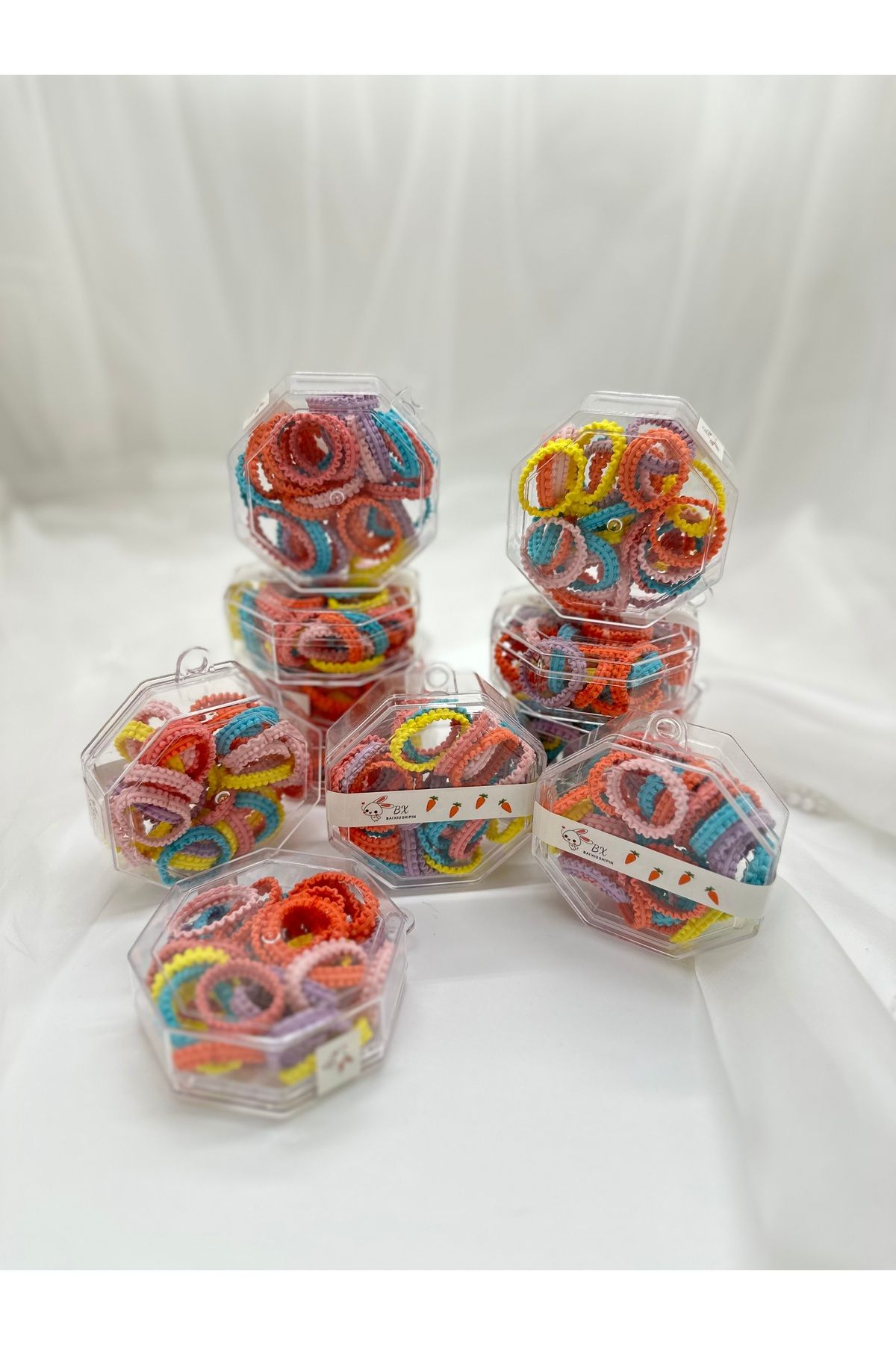 LİNA ATELIER Küçük 30’lu Lastik Set Çocuk Toka
